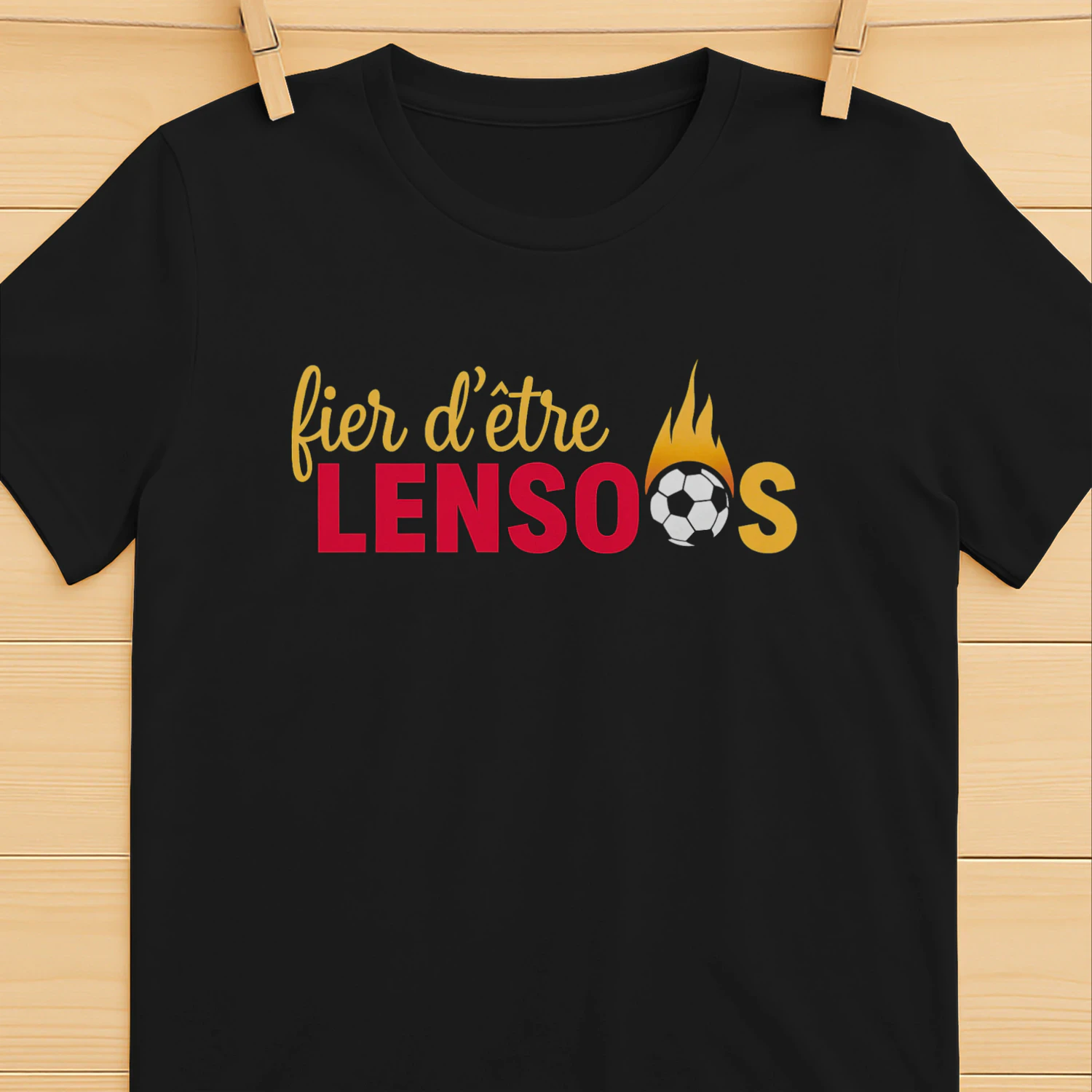 Fier D'être Lensois Cadeau Supporter Lens Foot