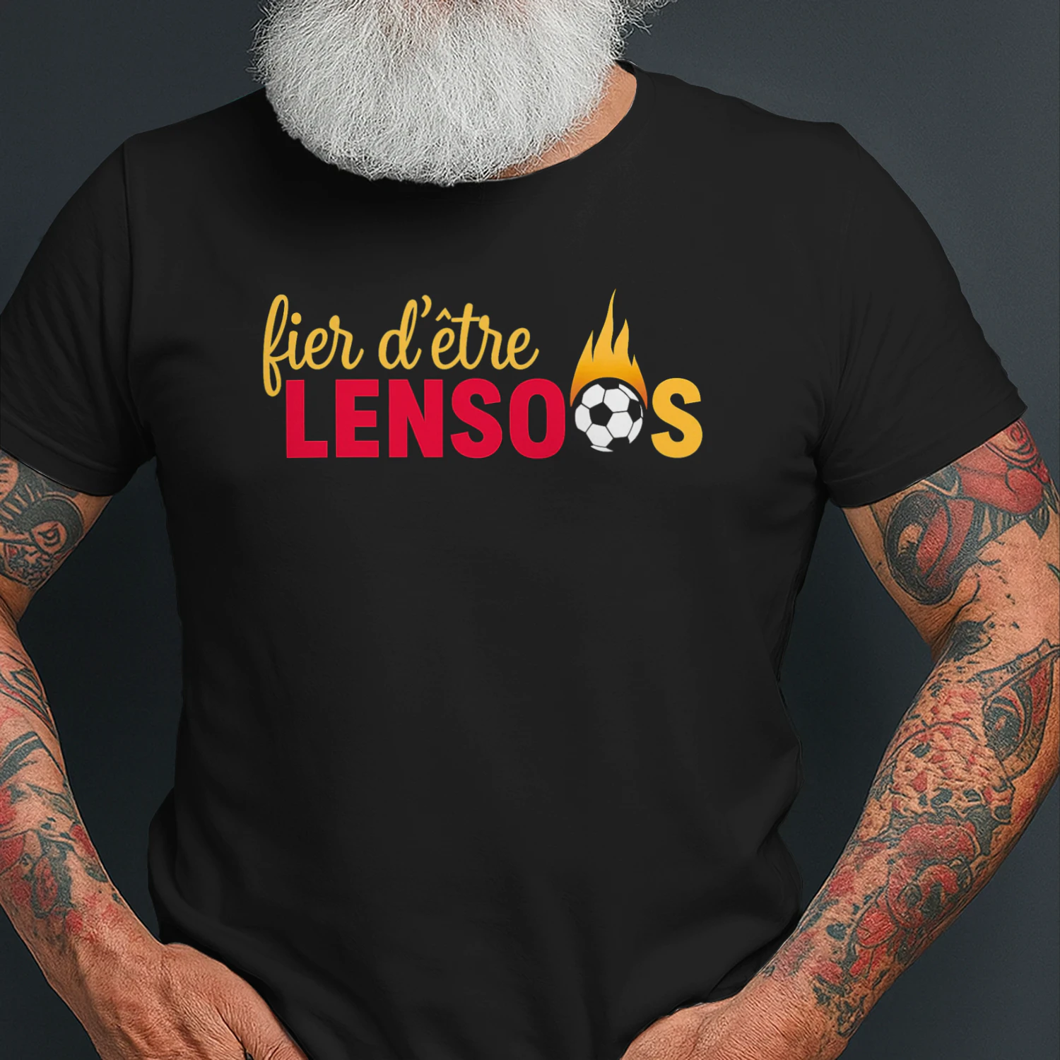 Fier D'être Lensois Cadeau Supporter Lens Foot