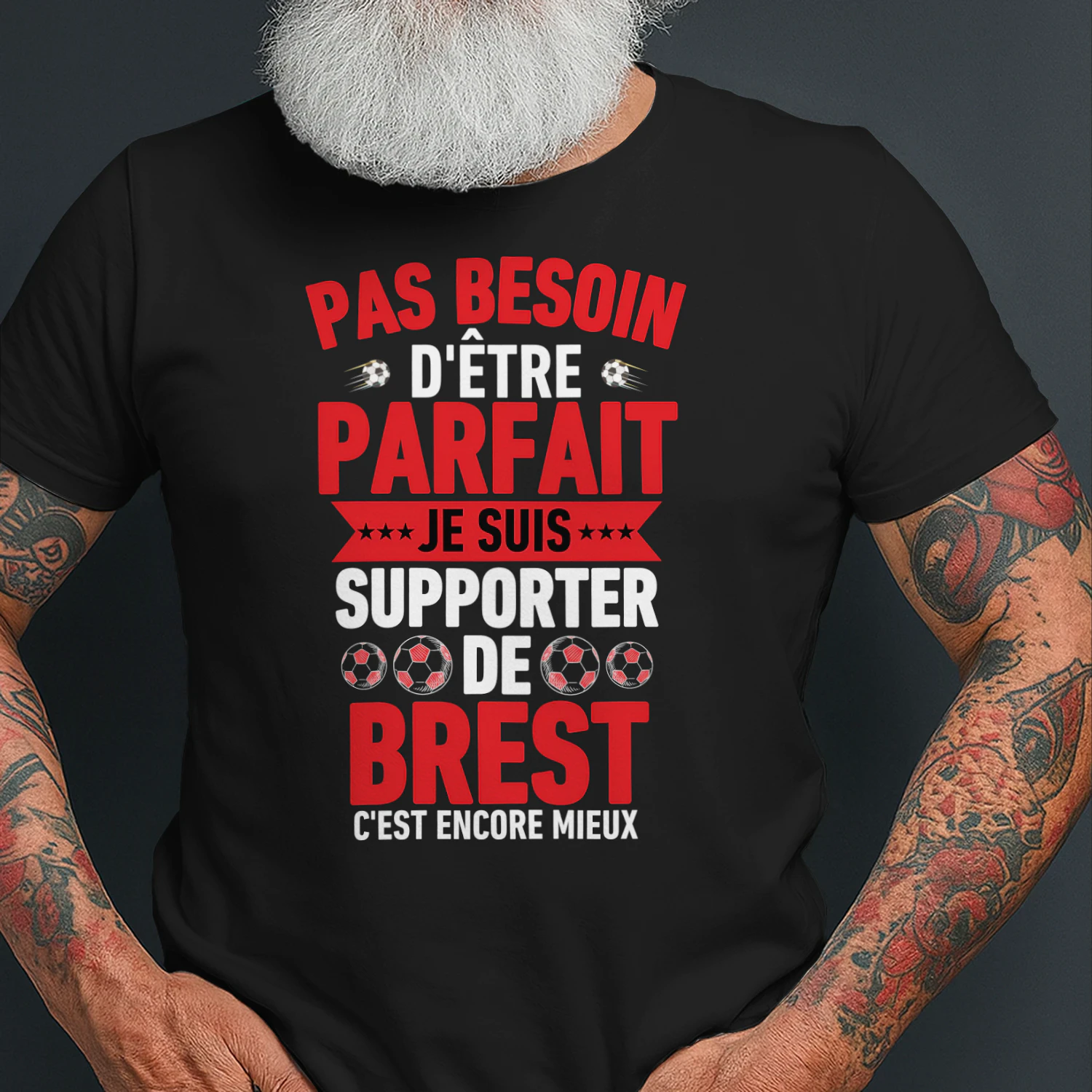pas besoin d'être parfait mais je suis supporter de brest c'est encore mieux
