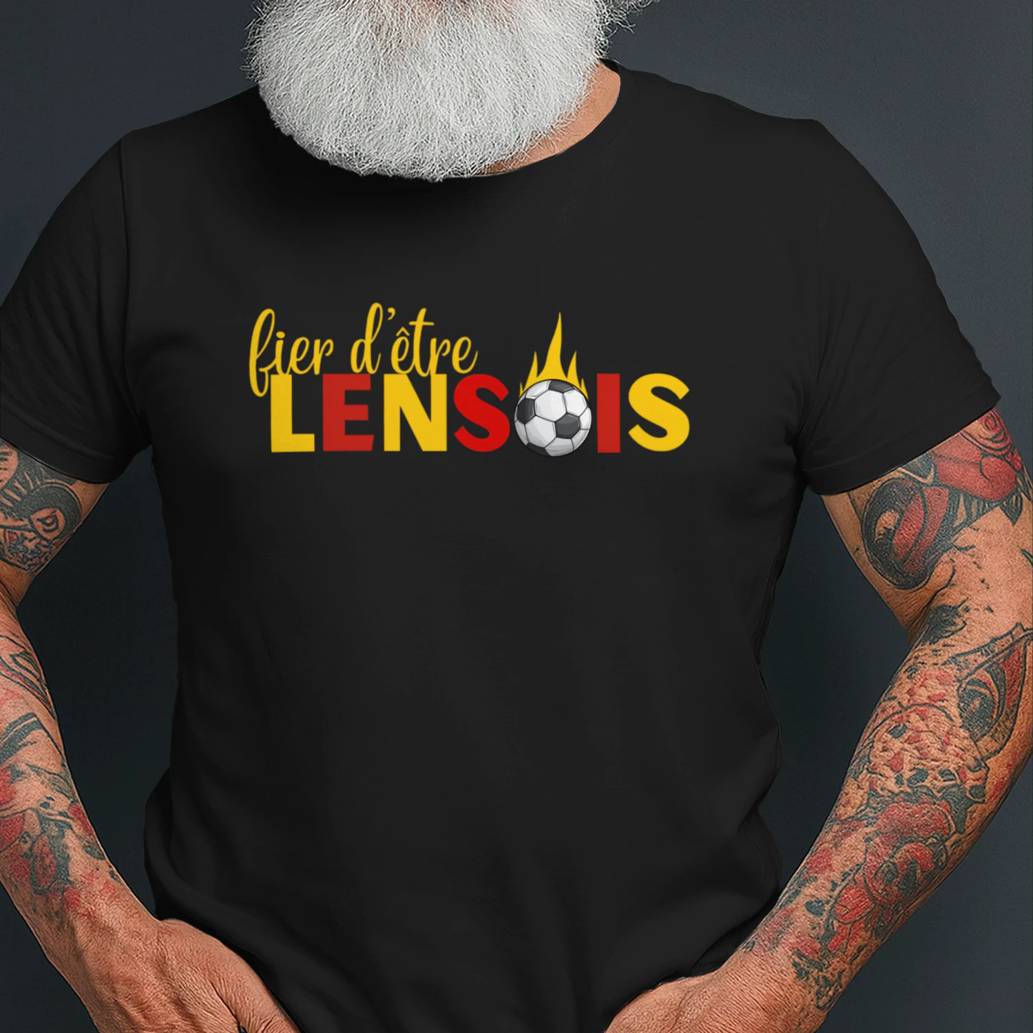 Fier D'être Lensois Cadeau Supporter Lens Foot