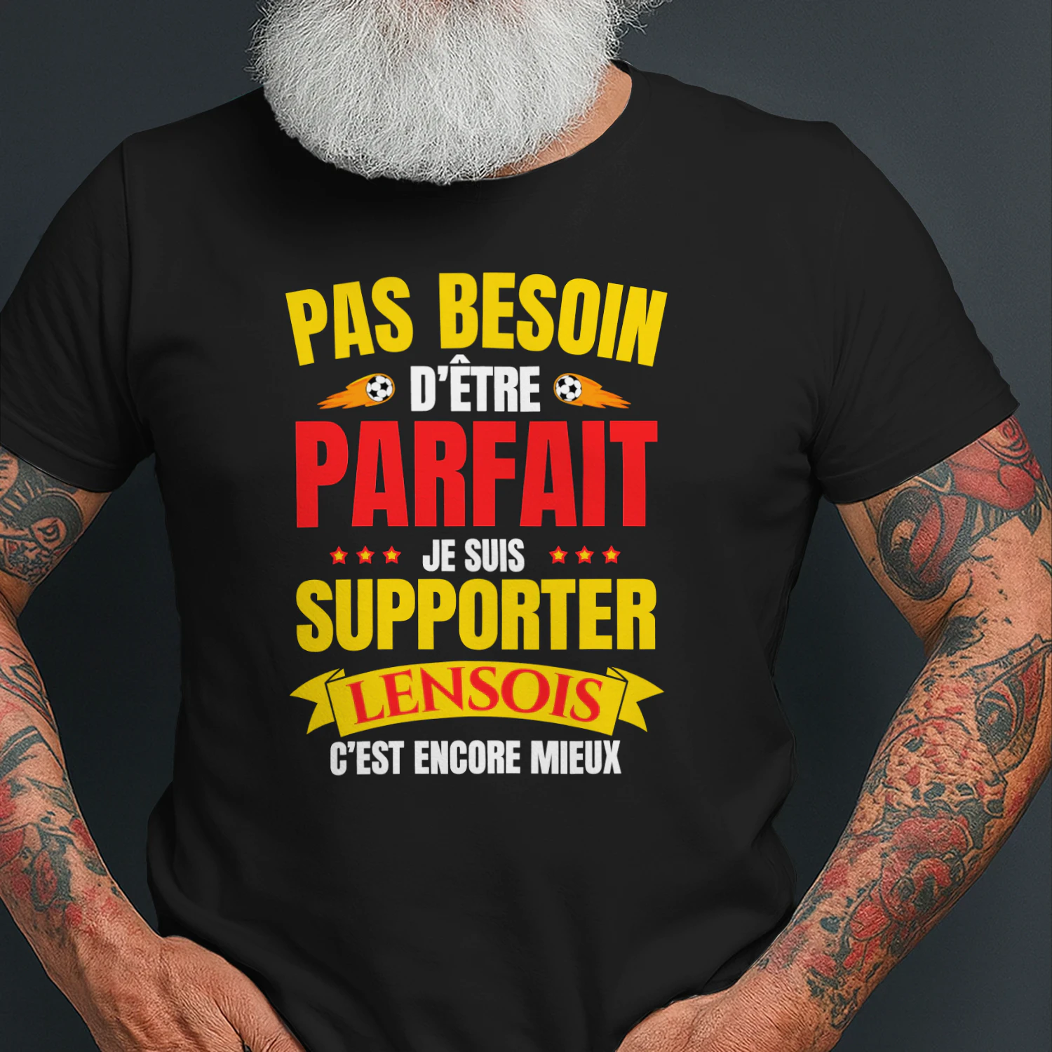  Pas Besoin D'Être Parfait Je Suis Supporter Lensois C'est Encore Mieux