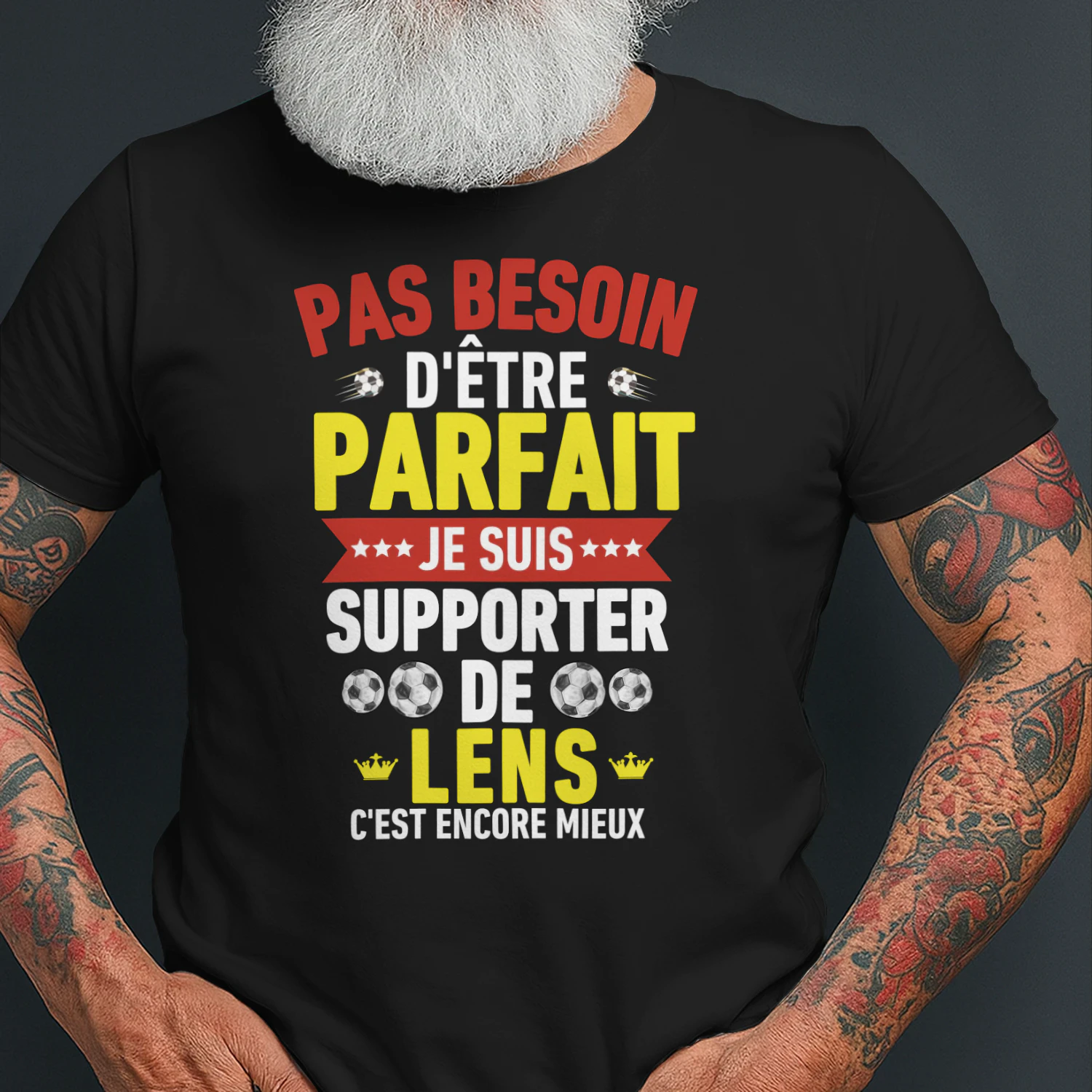  Pas Besoin D'Être Parfait Je Suis Supporter De Lens C'est Encore Mieux