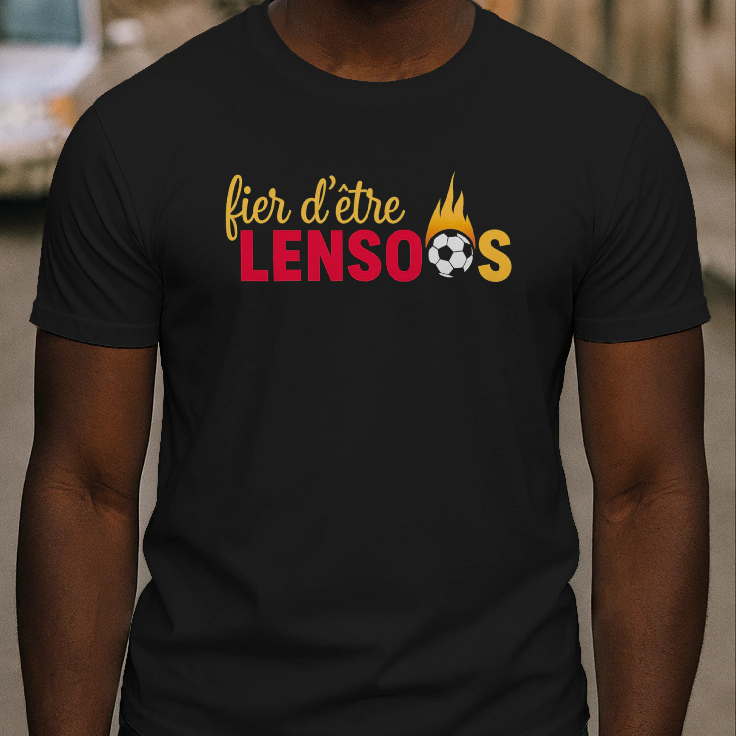 Fier D'être Lensois Cadeau Supporter Lens Foot