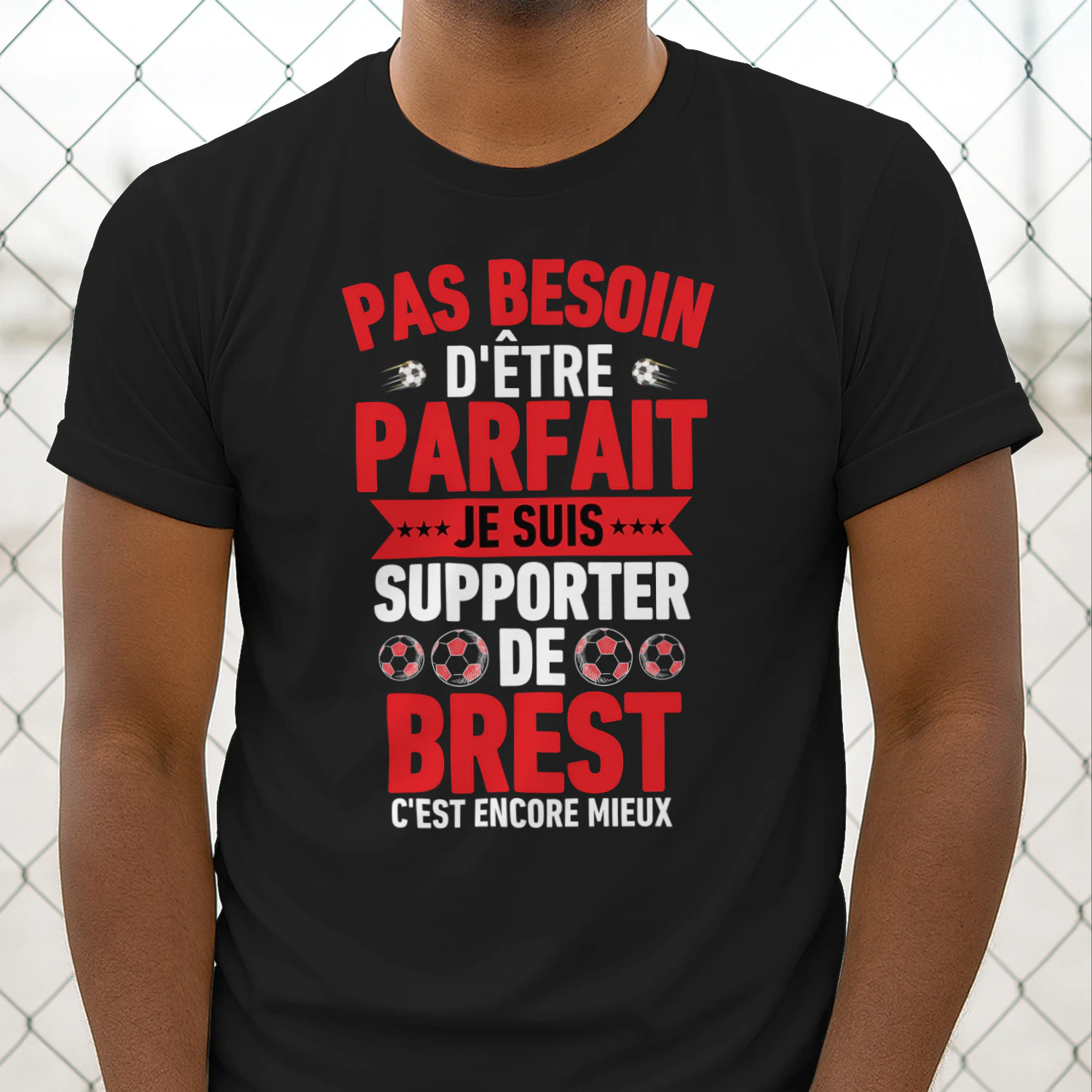 pas besoin d'être parfait mais je suis supporter de brest c'est encore mieux