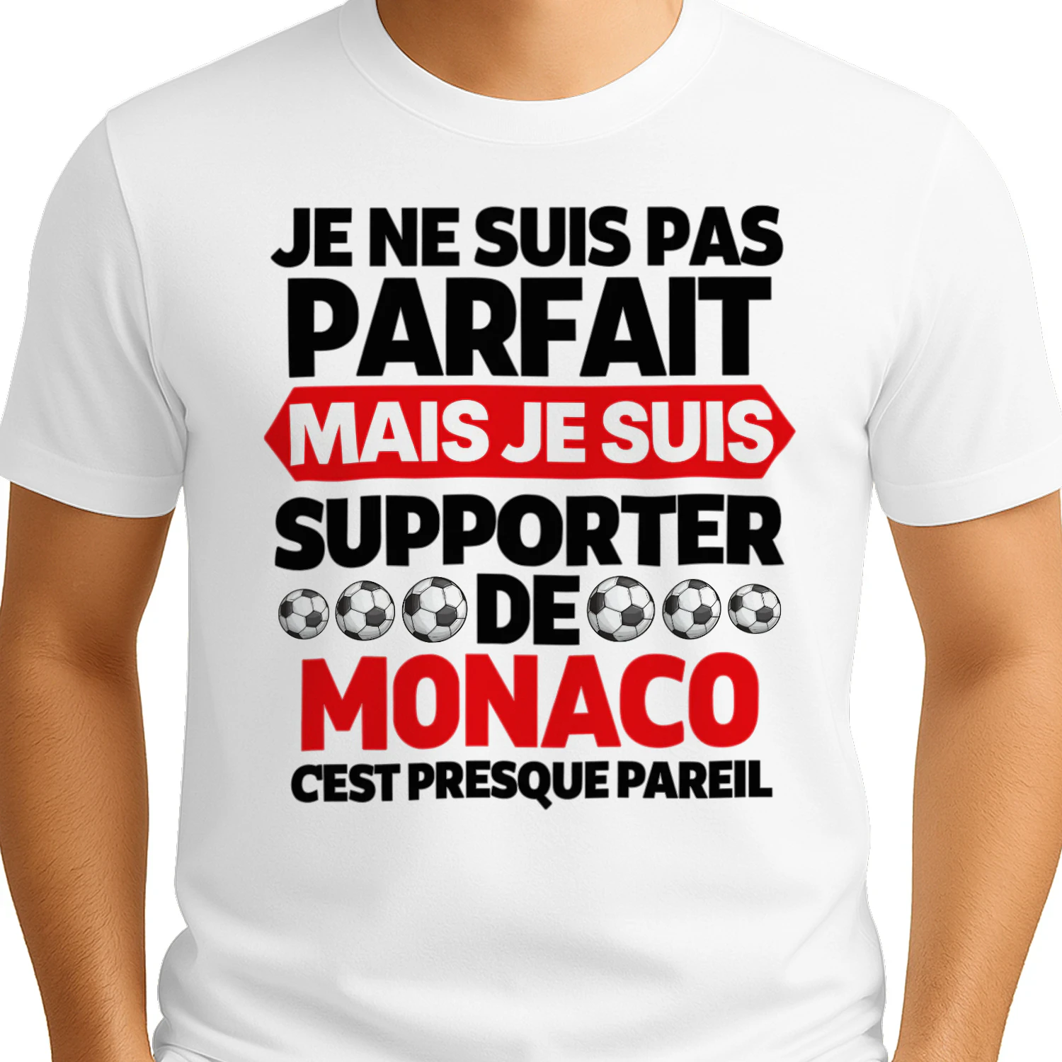 Je Ne Suis Pas Parfait Mais Je Suis Supporter De Monaco C'est Presque Pareil