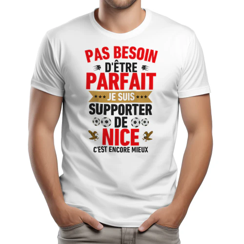 Je ne suis pas parfait mais je suis supporter de nice c'est presque pareil