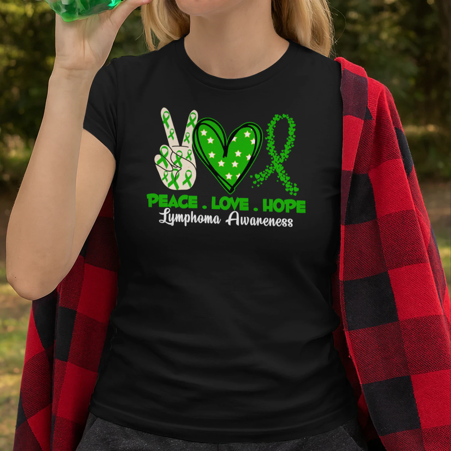 Lymphoma Awareness - Peace love hope
