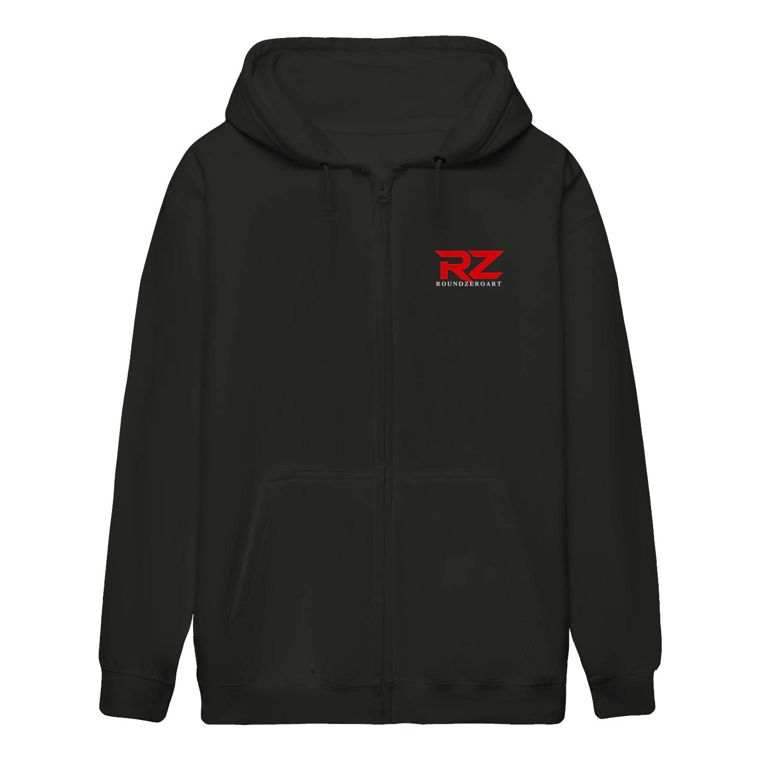 roundzeroart-Unisex Zip Hoodie