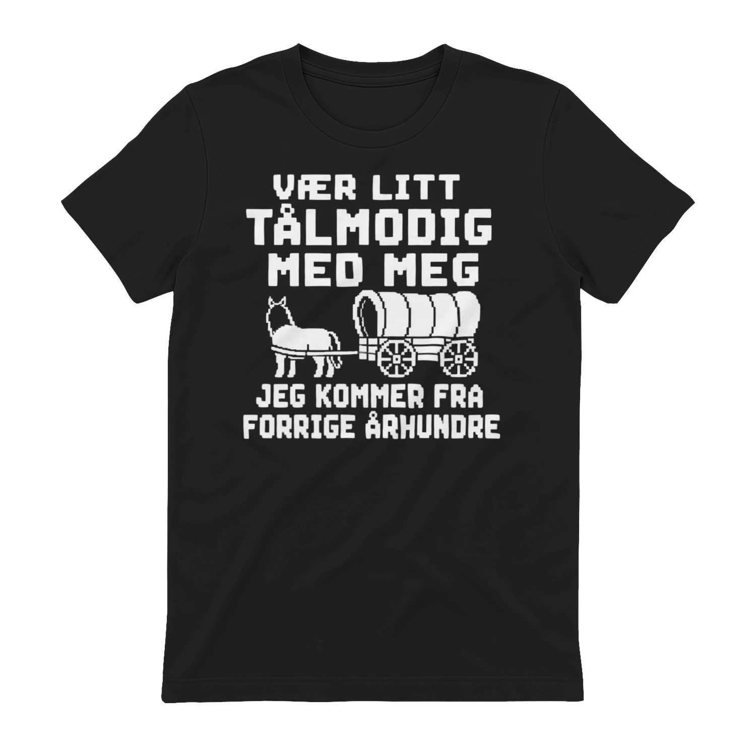 VÆR LITT TÅLMODIG MED MEG, JEG KOMMER FRA FORRIGE ÅRHUNDRE