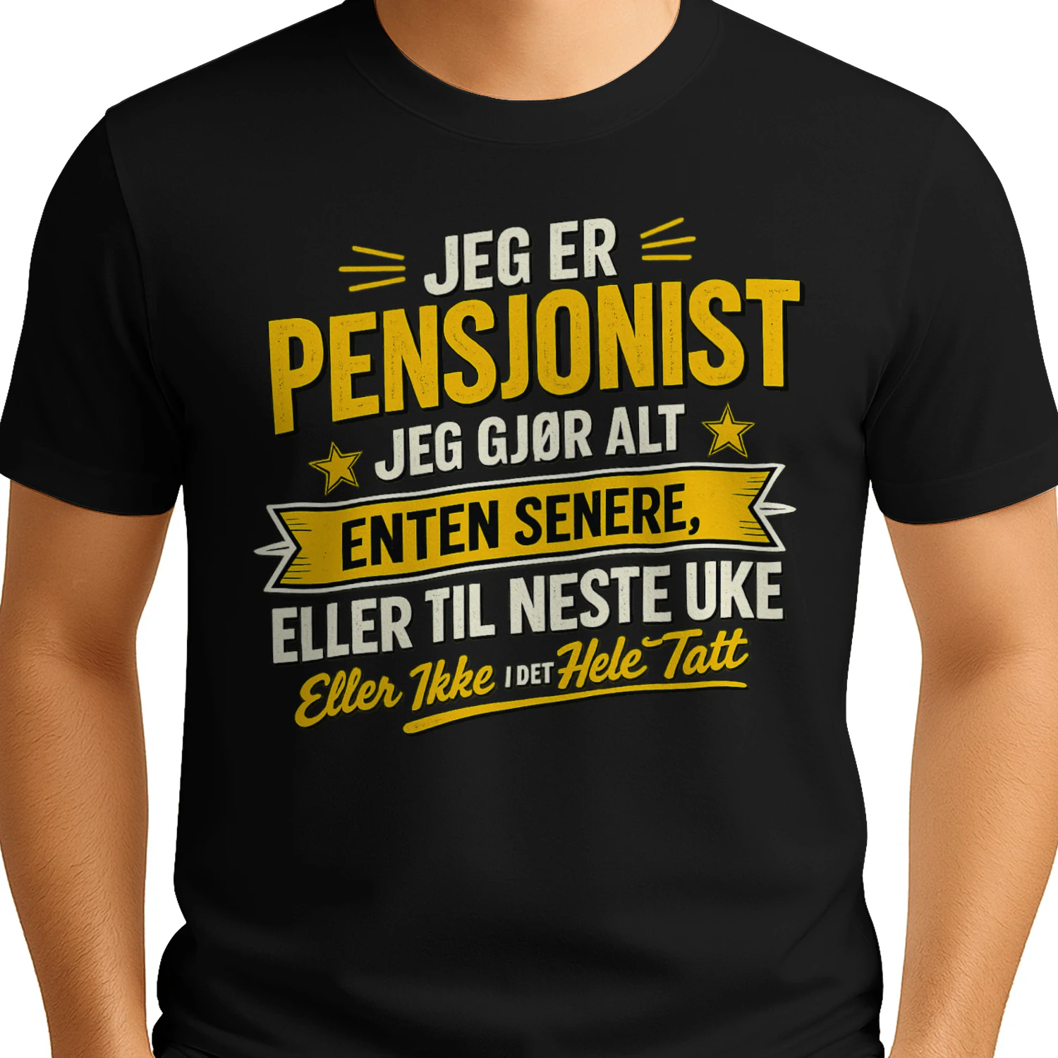 JEG ER PENSJONIST