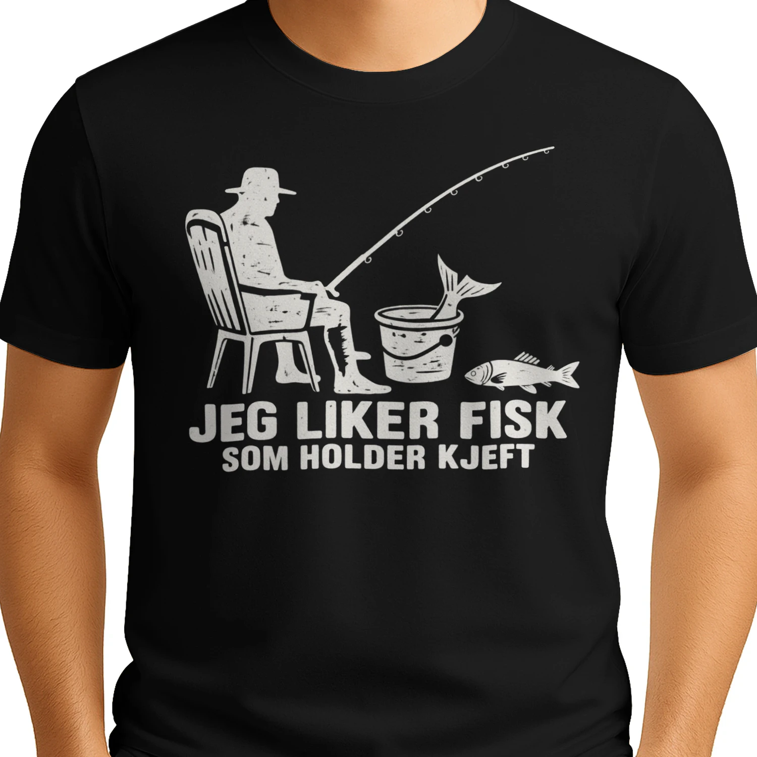 JEG LIKER FISK SOM HOLDER KJEFT