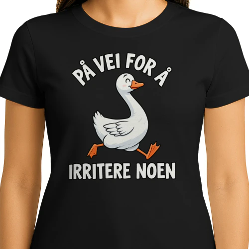 PÅ VEI FOR Å IRRITERE NOEN