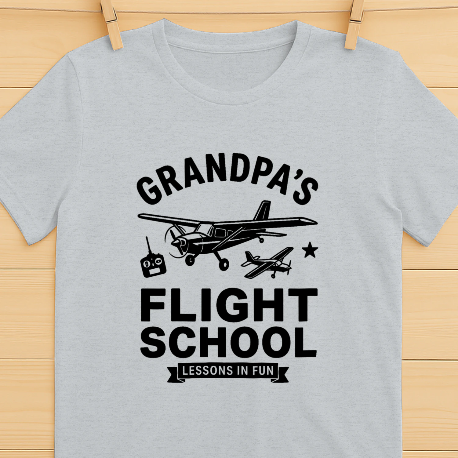 Grandpa's Flight School