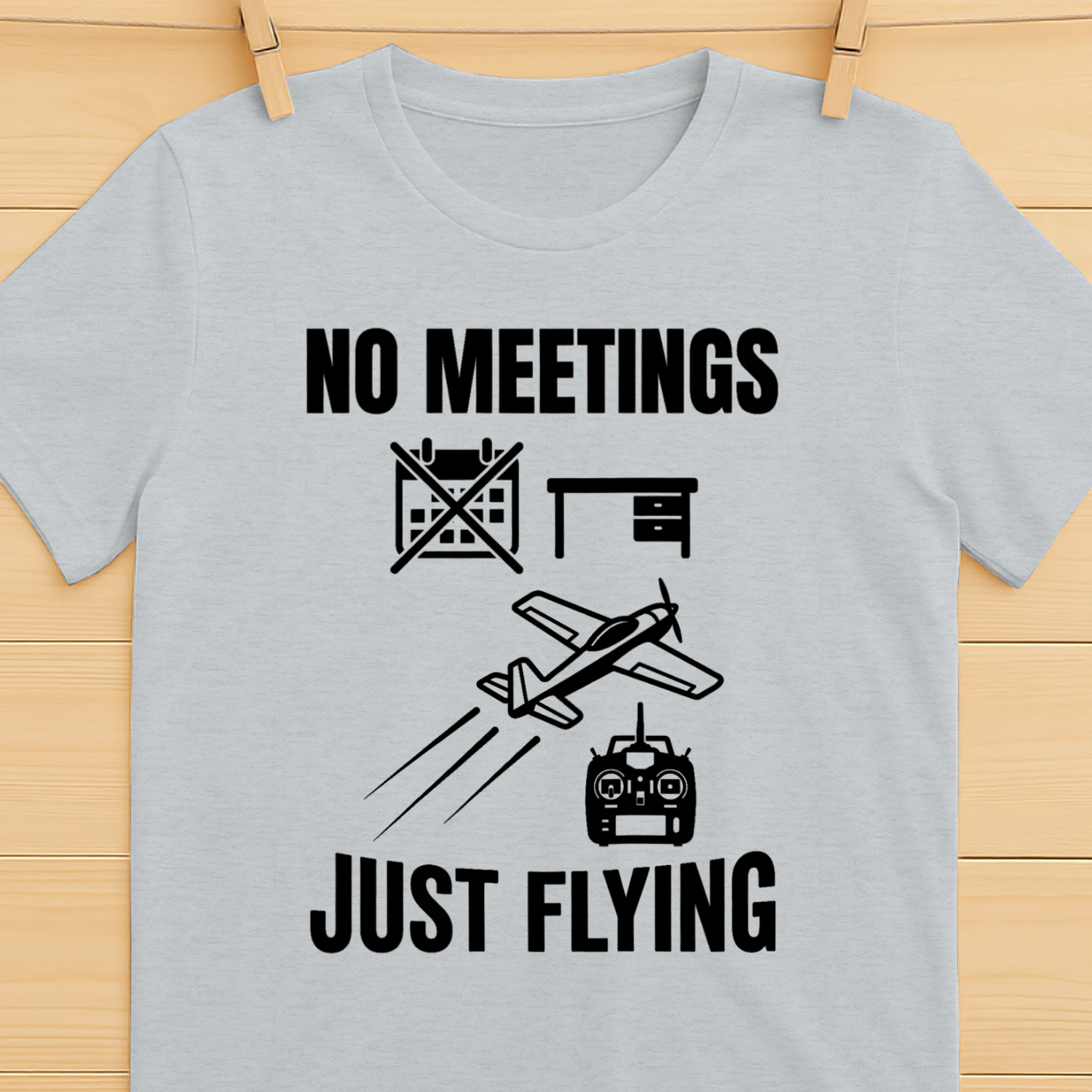No Meetings Just Flying