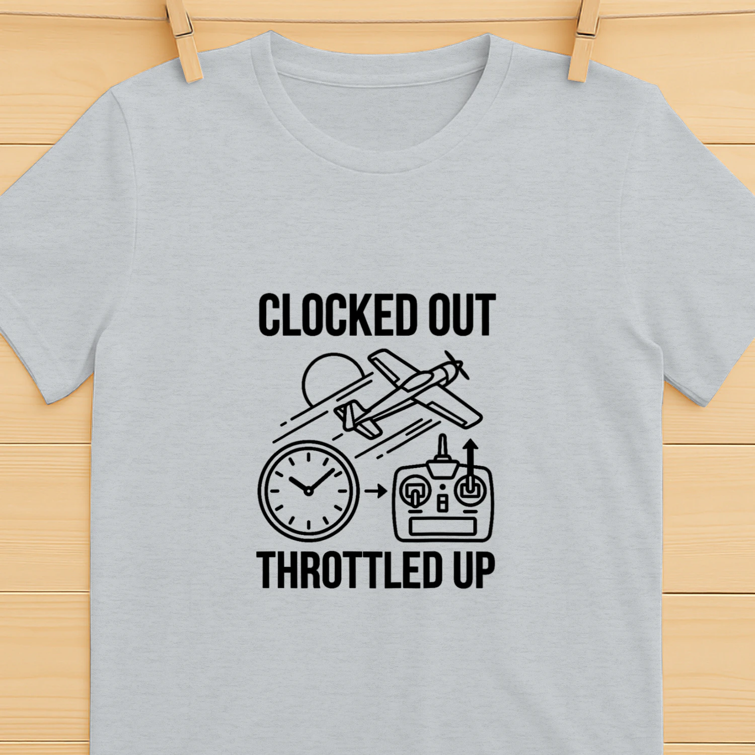 Clocked Out Throttled Up