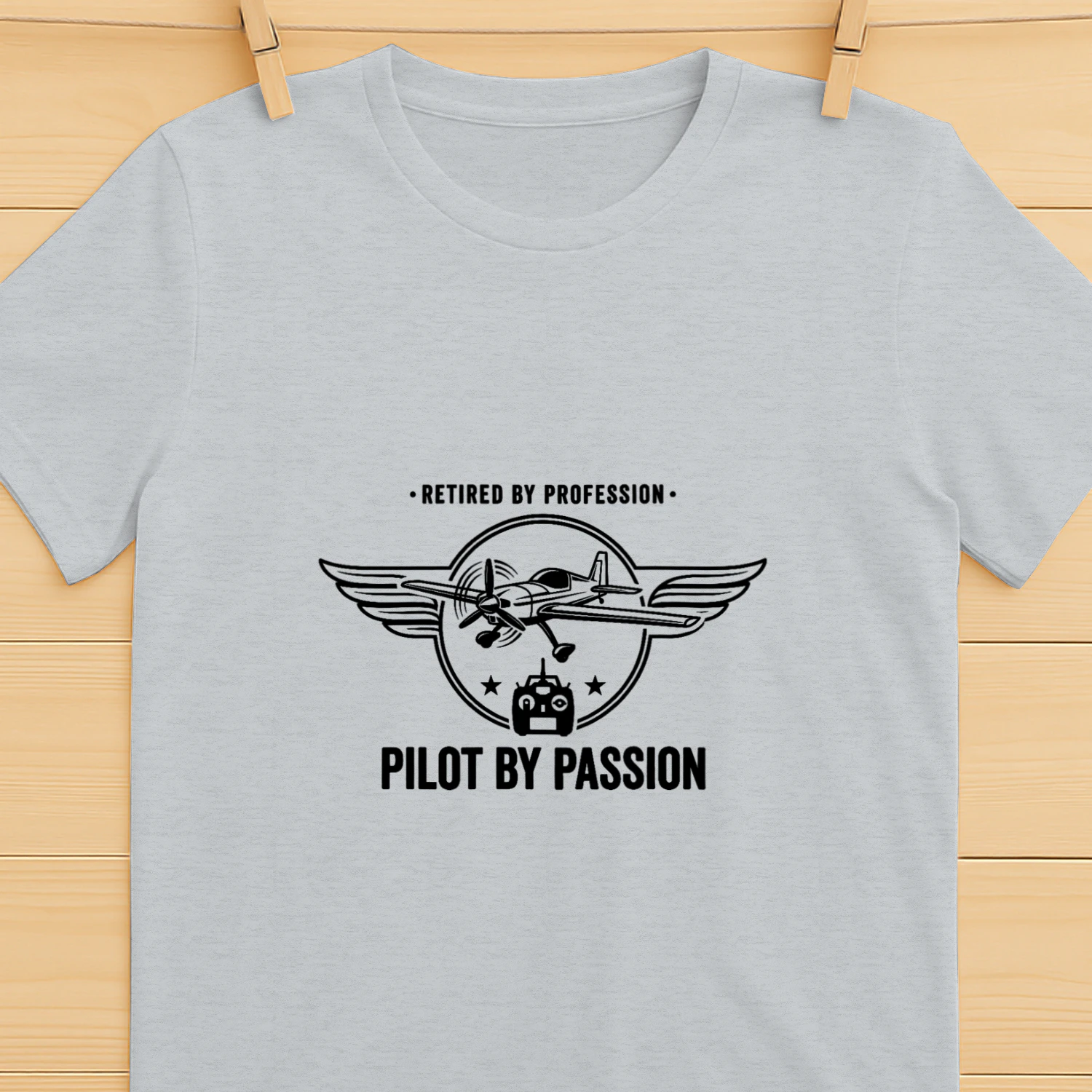 Retired by Profession Pilot by Passion