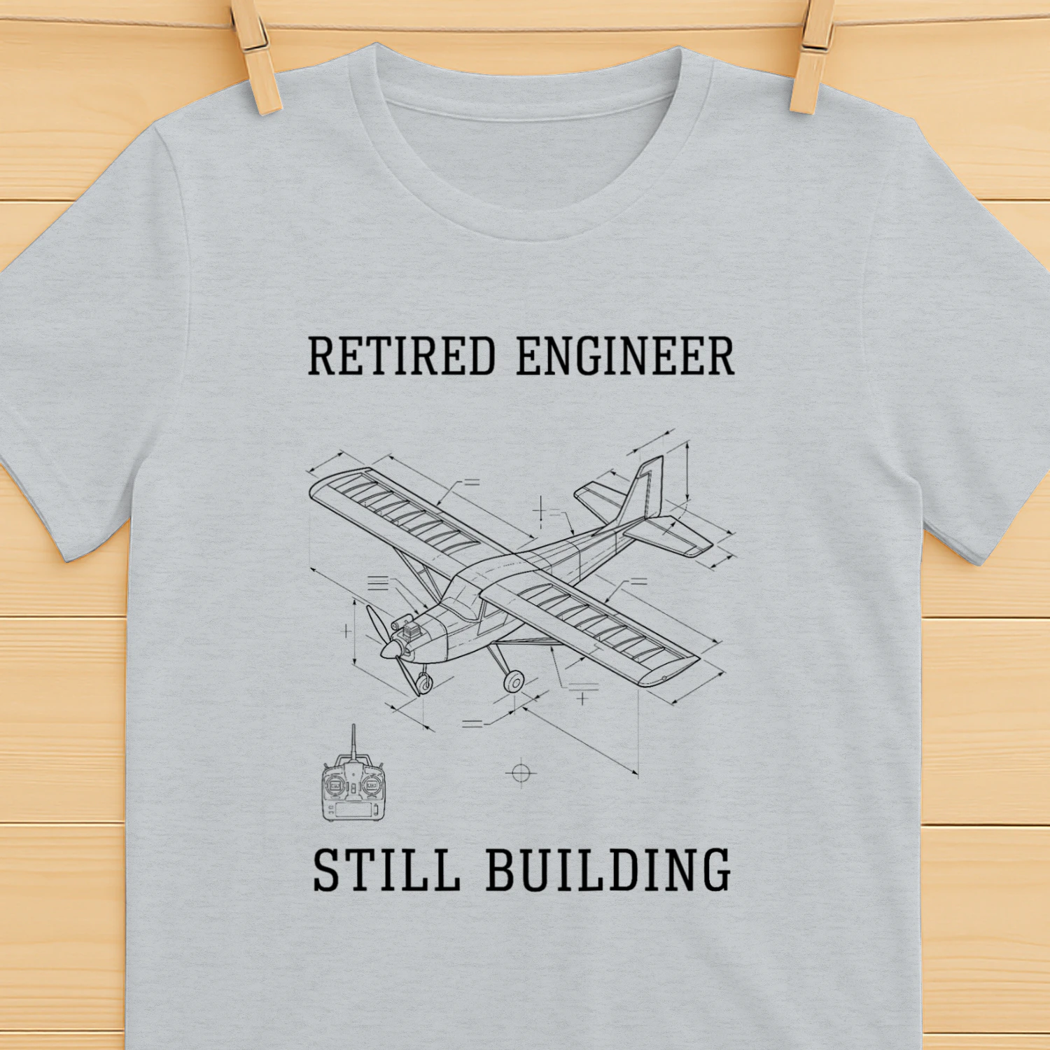 Retired Engineer Still Building