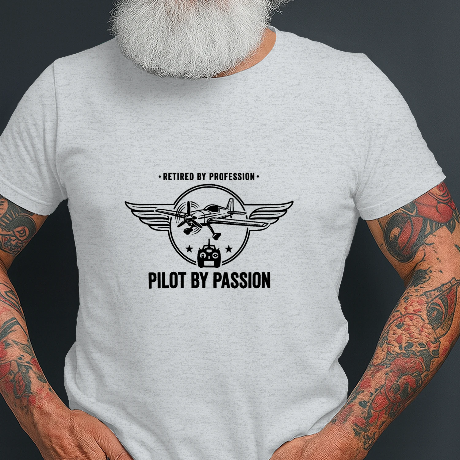 Retired by Profession Pilot by Passion