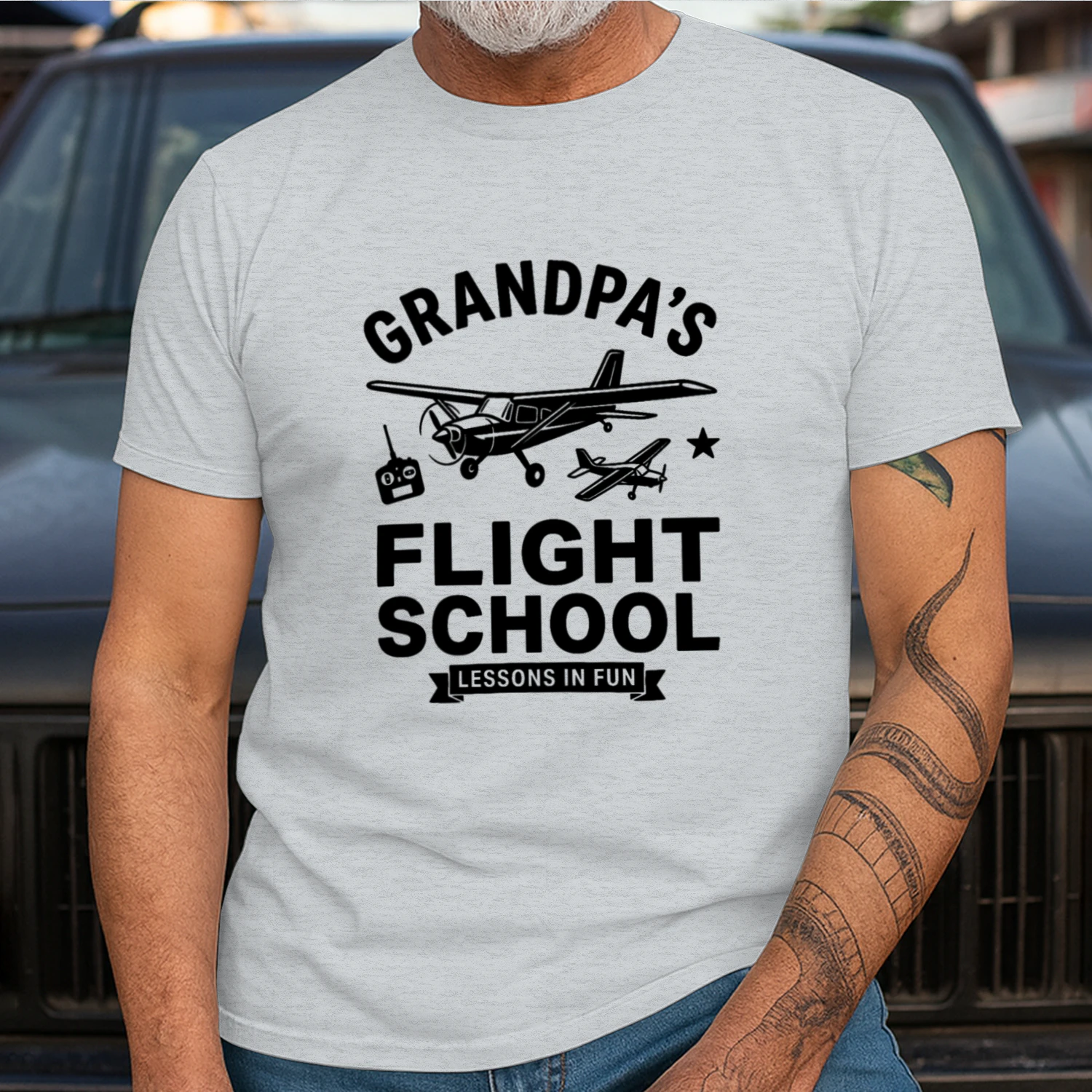 Grandpa's Flight School