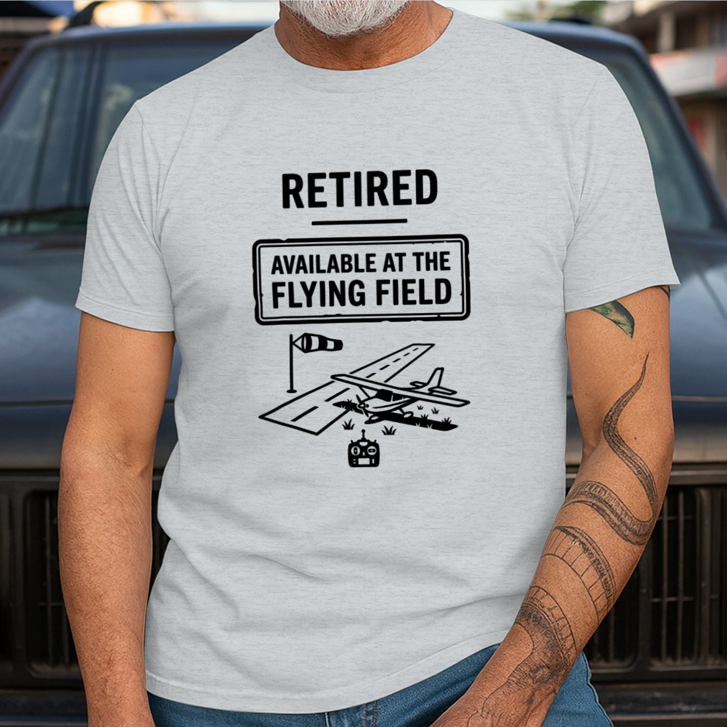 Available at the Flying Field
