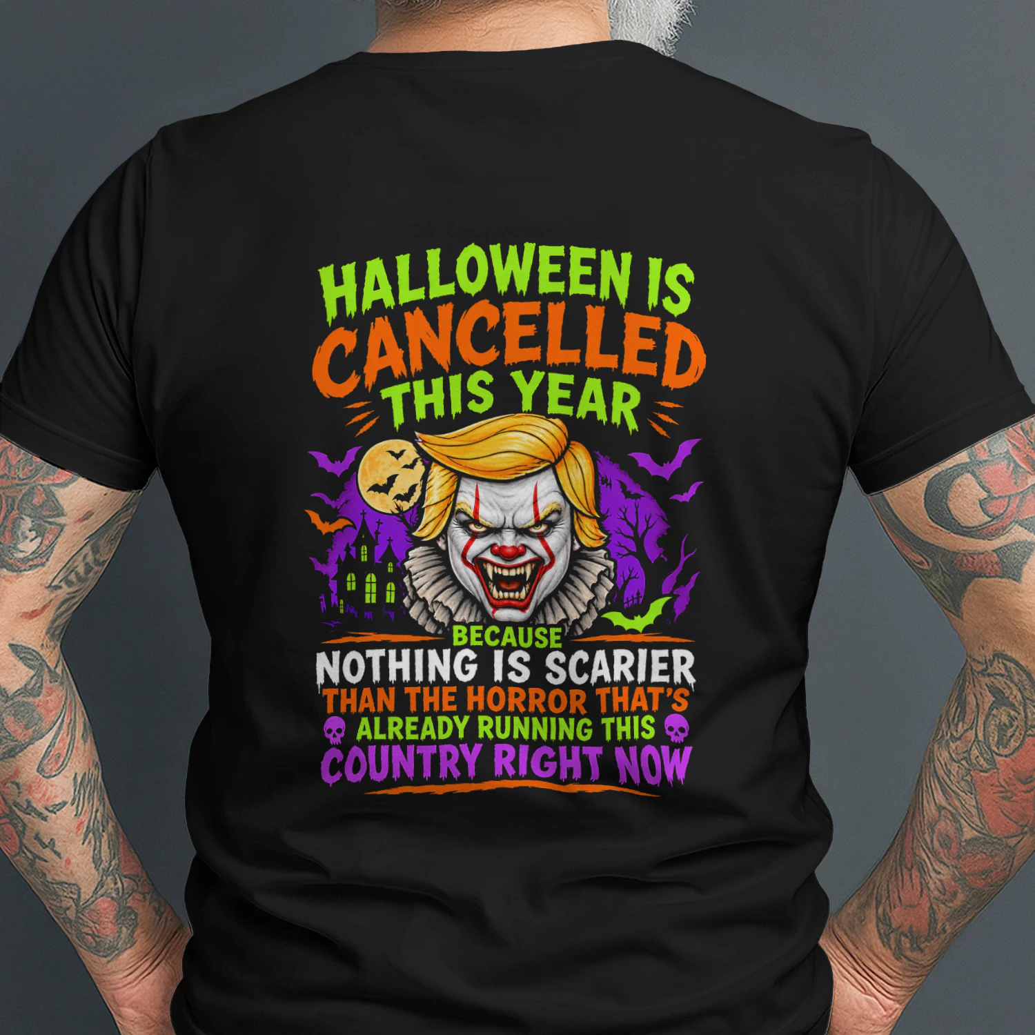 (ON Back) Halloween Is Cancelled This Year