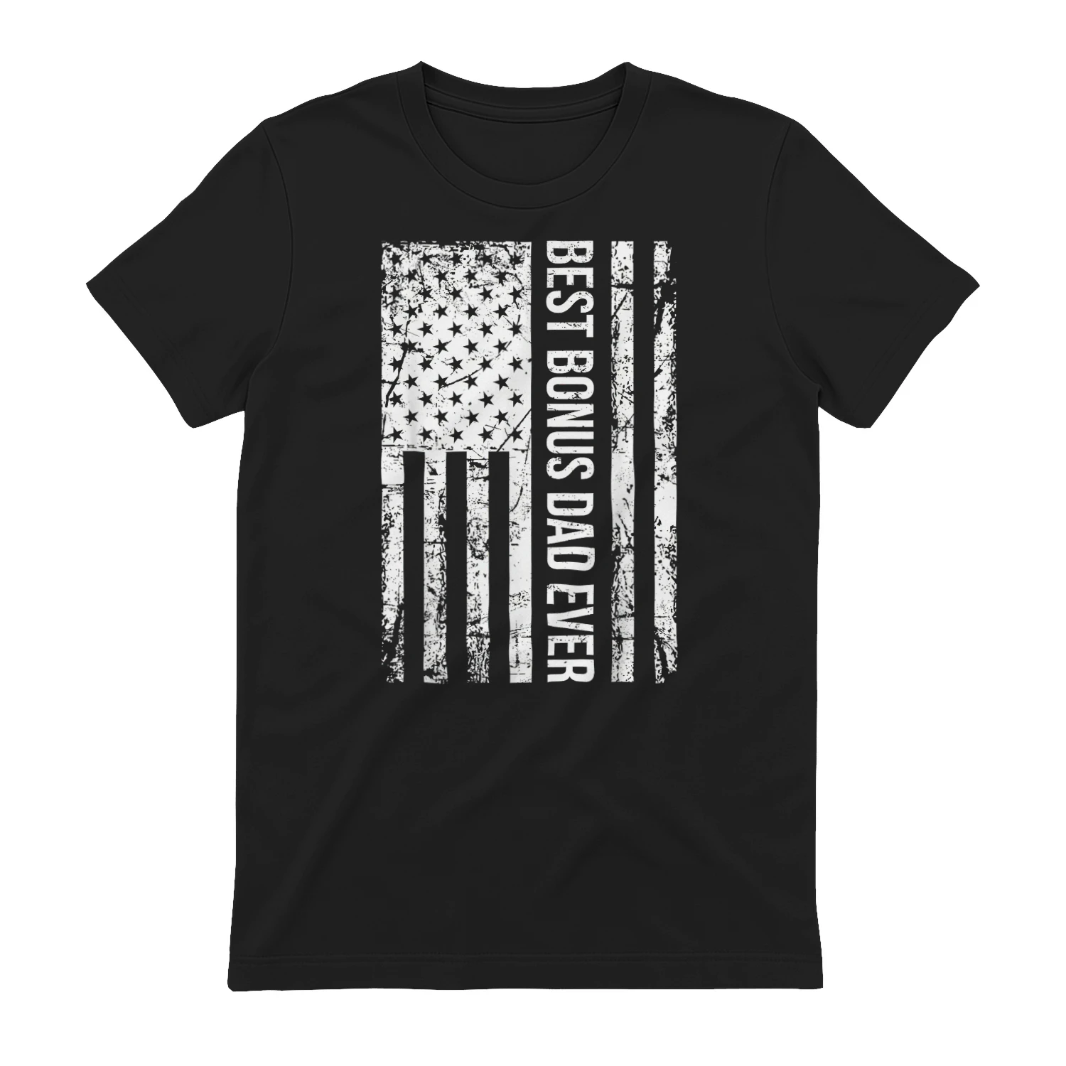Step Dad Best Bonus Dad Ever For Stepdad American Flag