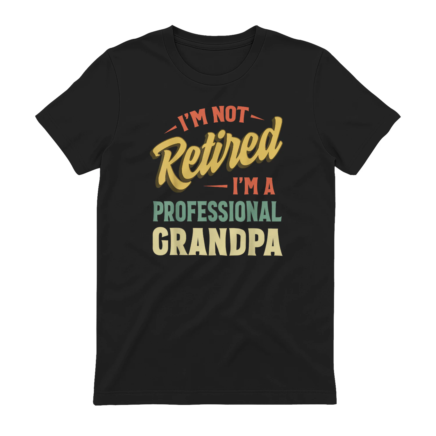 Grandpa Shirt for Men Funny Fathers Day Retired Grandpa