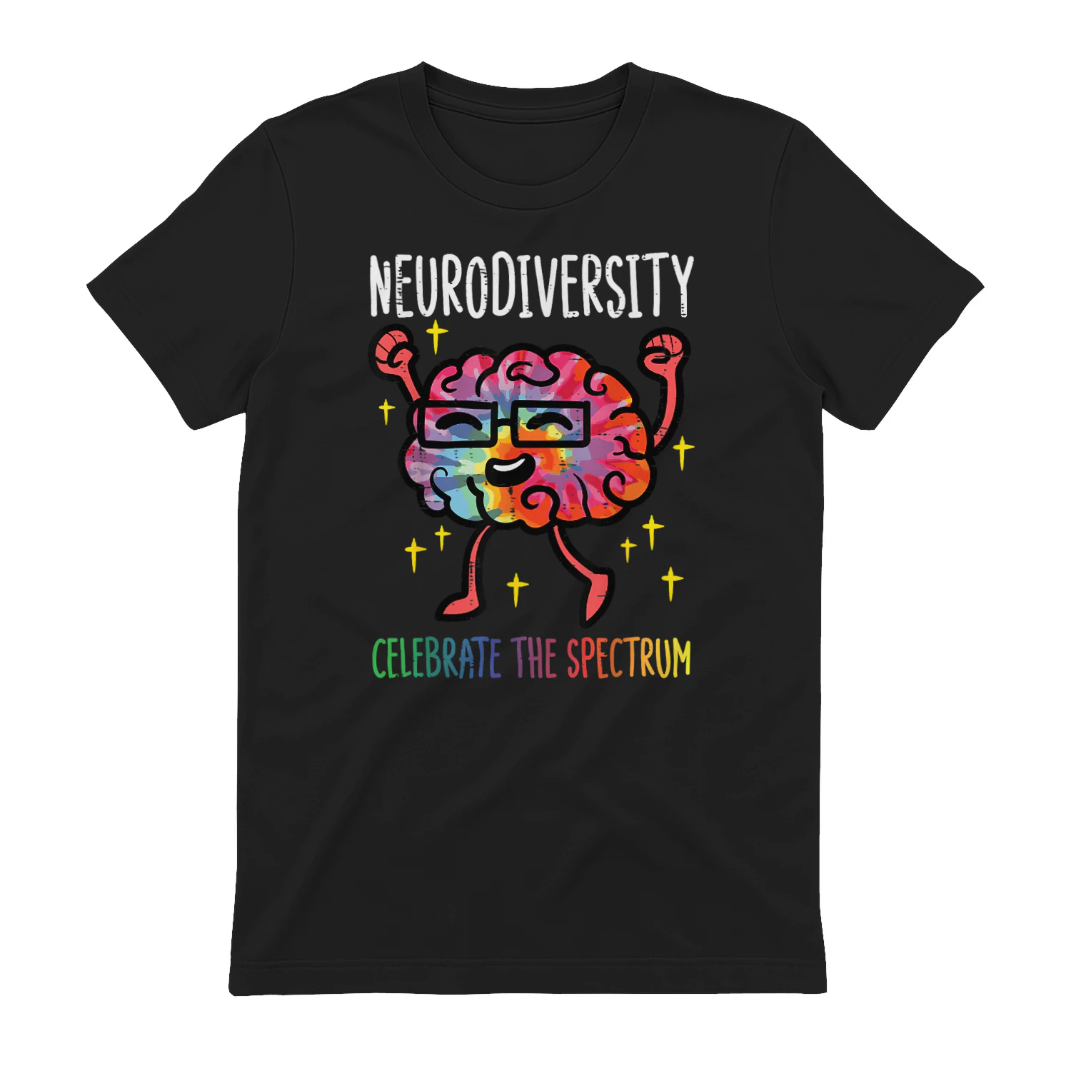 Neurodiversity Brain Autism Awareness ASD ADHD Men Women Kid