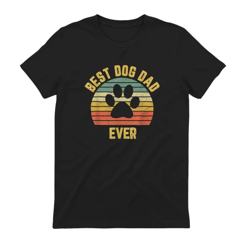 Vintage Dog Dad Cool Father's Day Gift Retro