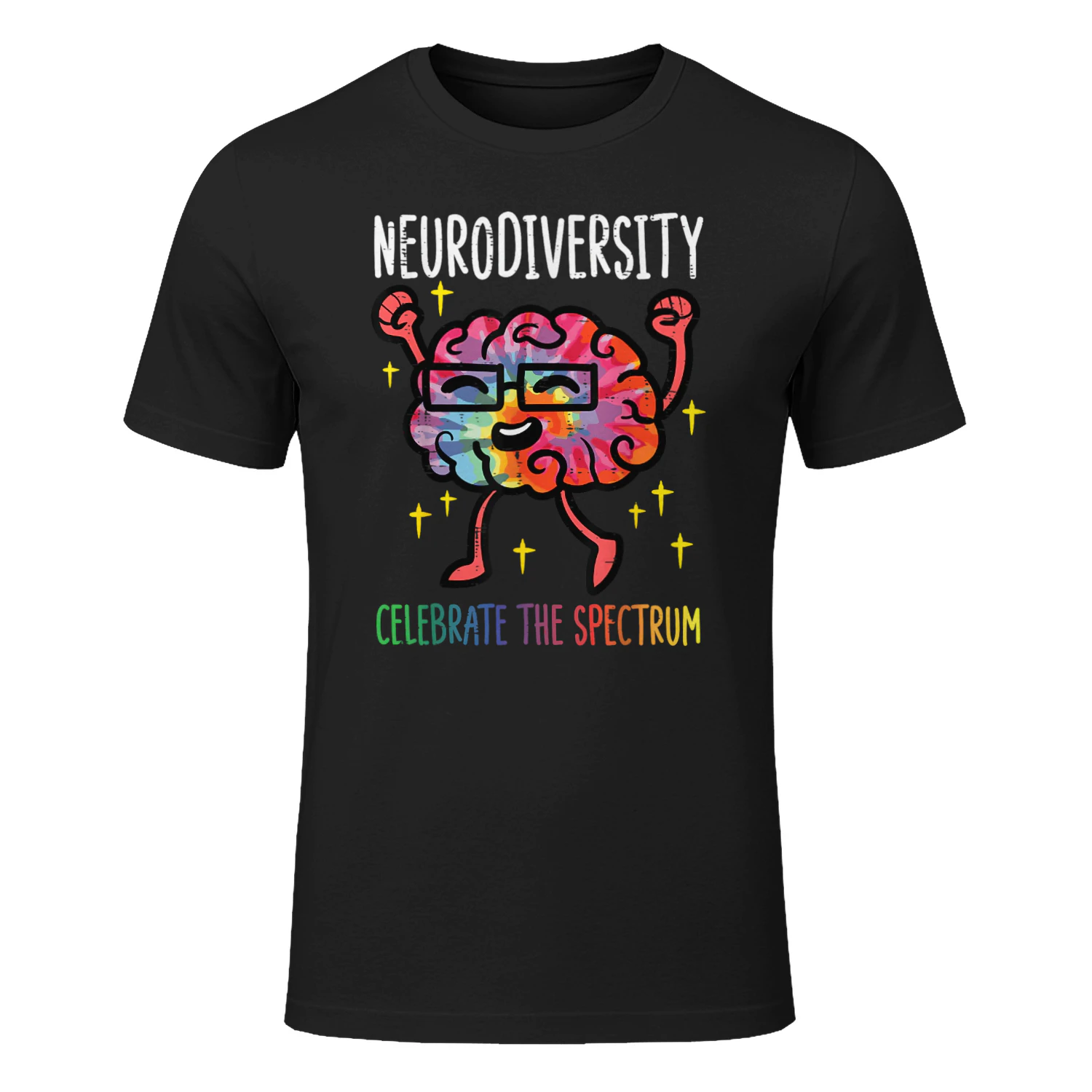 Neurodiversity Brain Autism Awareness ASD ADHD Men Women Kid