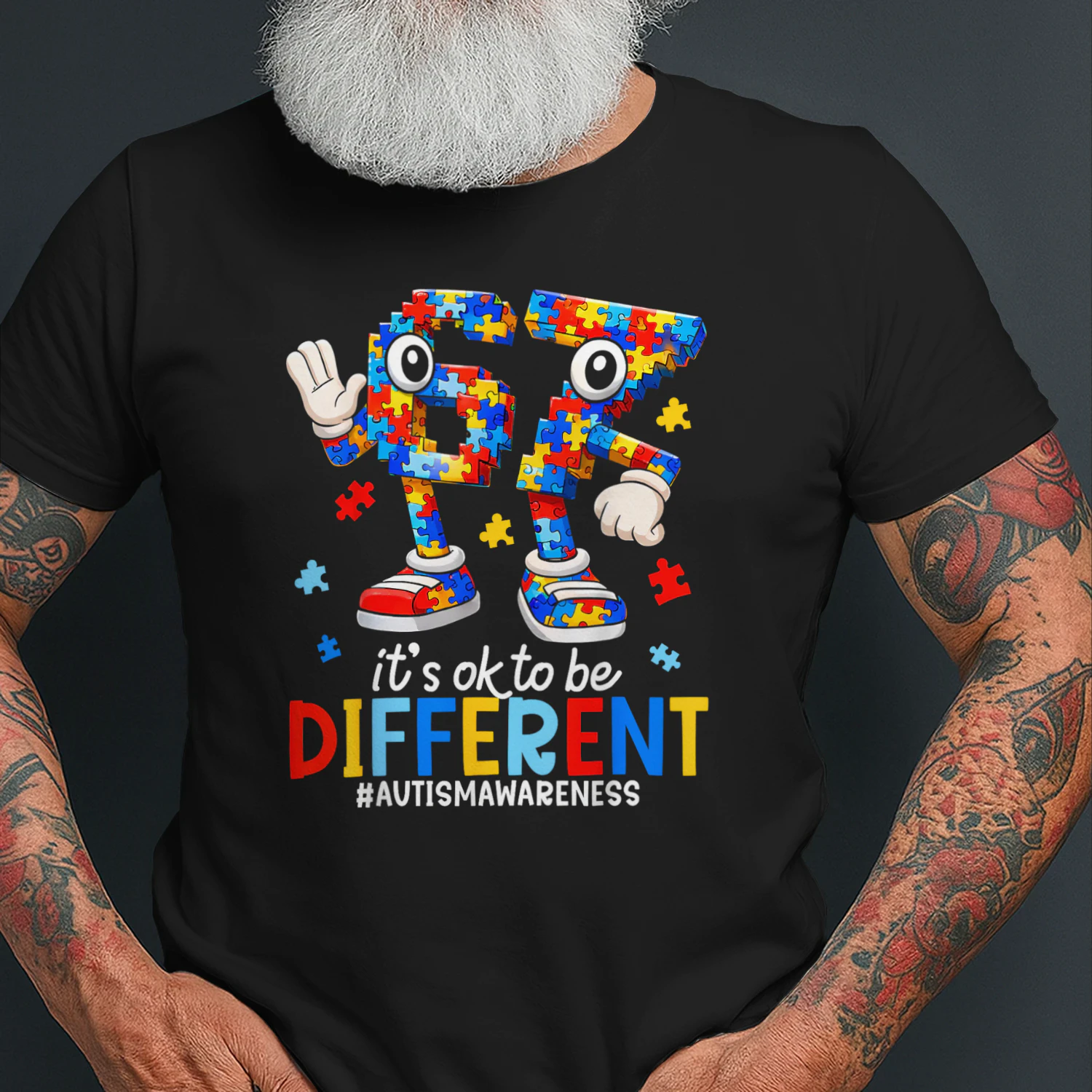 67 Autism Awareness Six Seven Boys Its Ok to Be Different