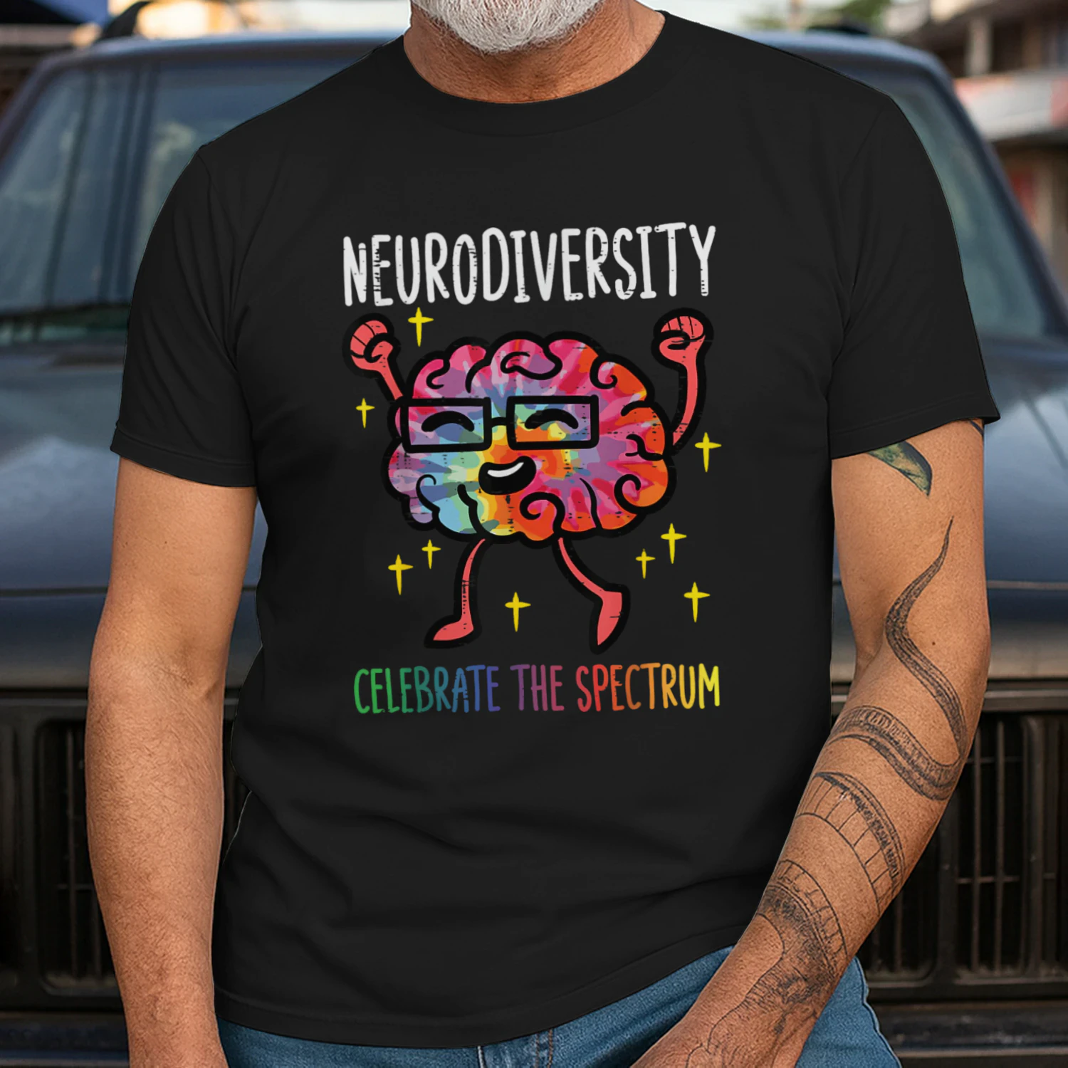 Neurodiversity Brain Autism Awareness ASD ADHD Men Women Kid