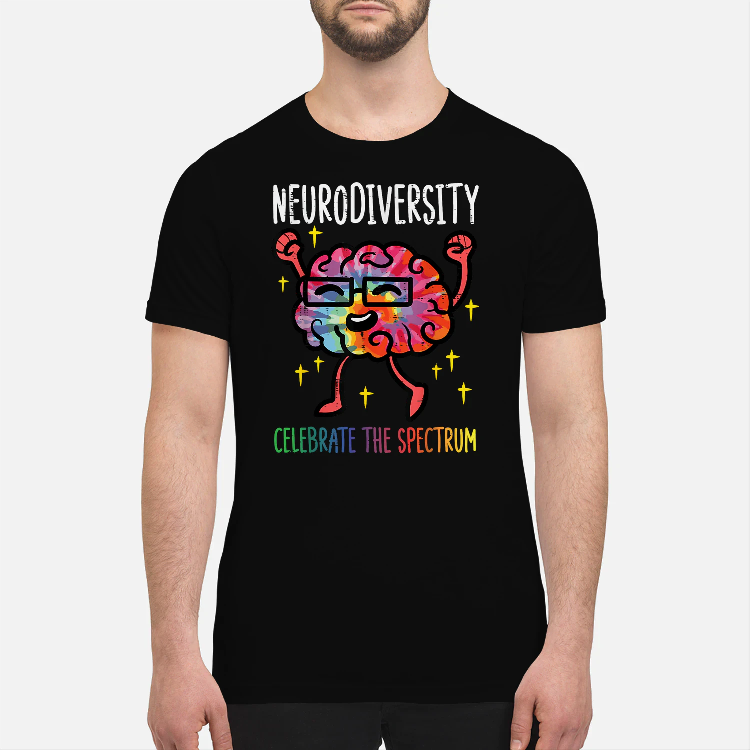 Neurodiversity Brain Autism Awareness ASD ADHD Men Women Kid
