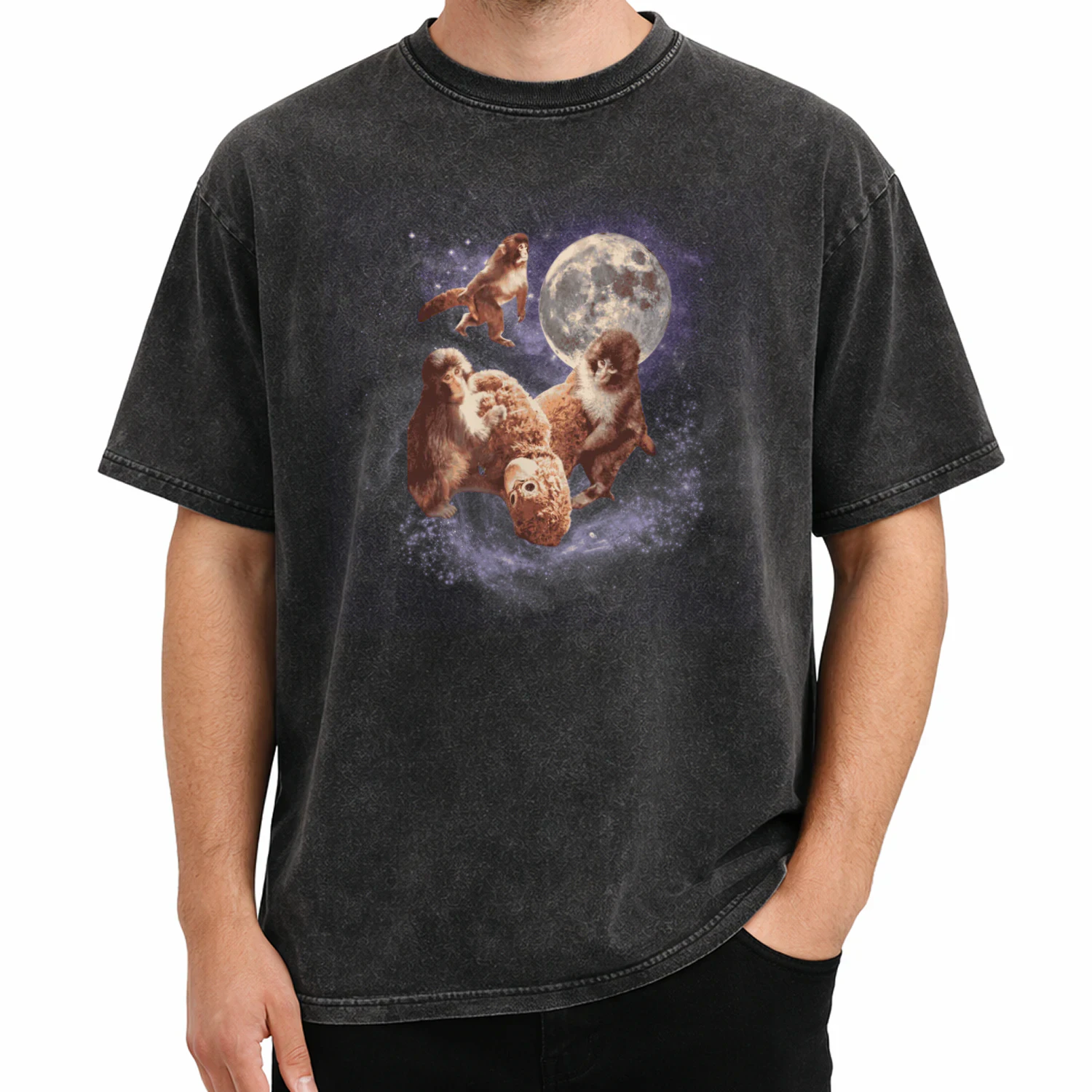 Baby Monkey Punch  Moon Shirt