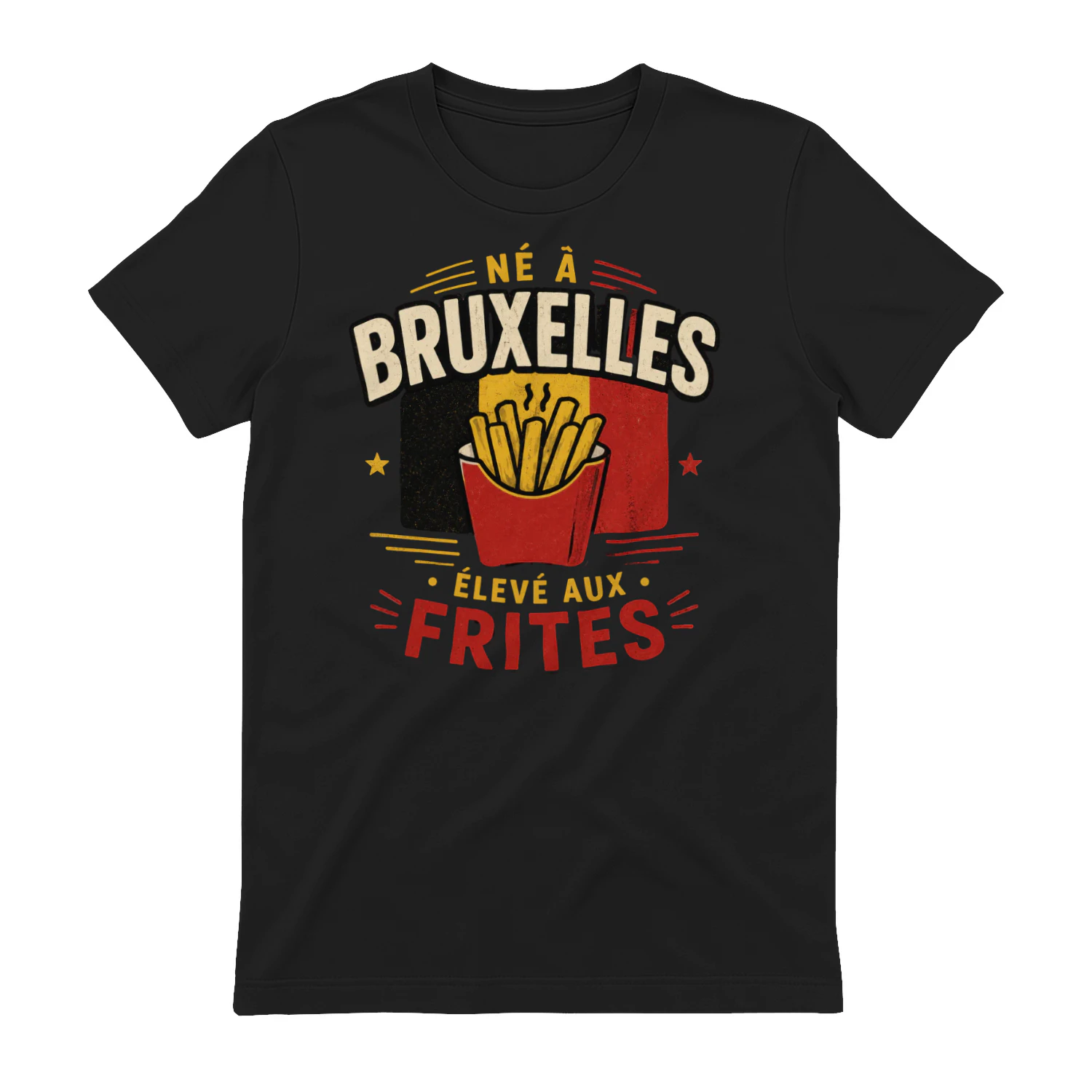 NÉ À BRUXELLES, ÉLEVÉ AUX FRITES