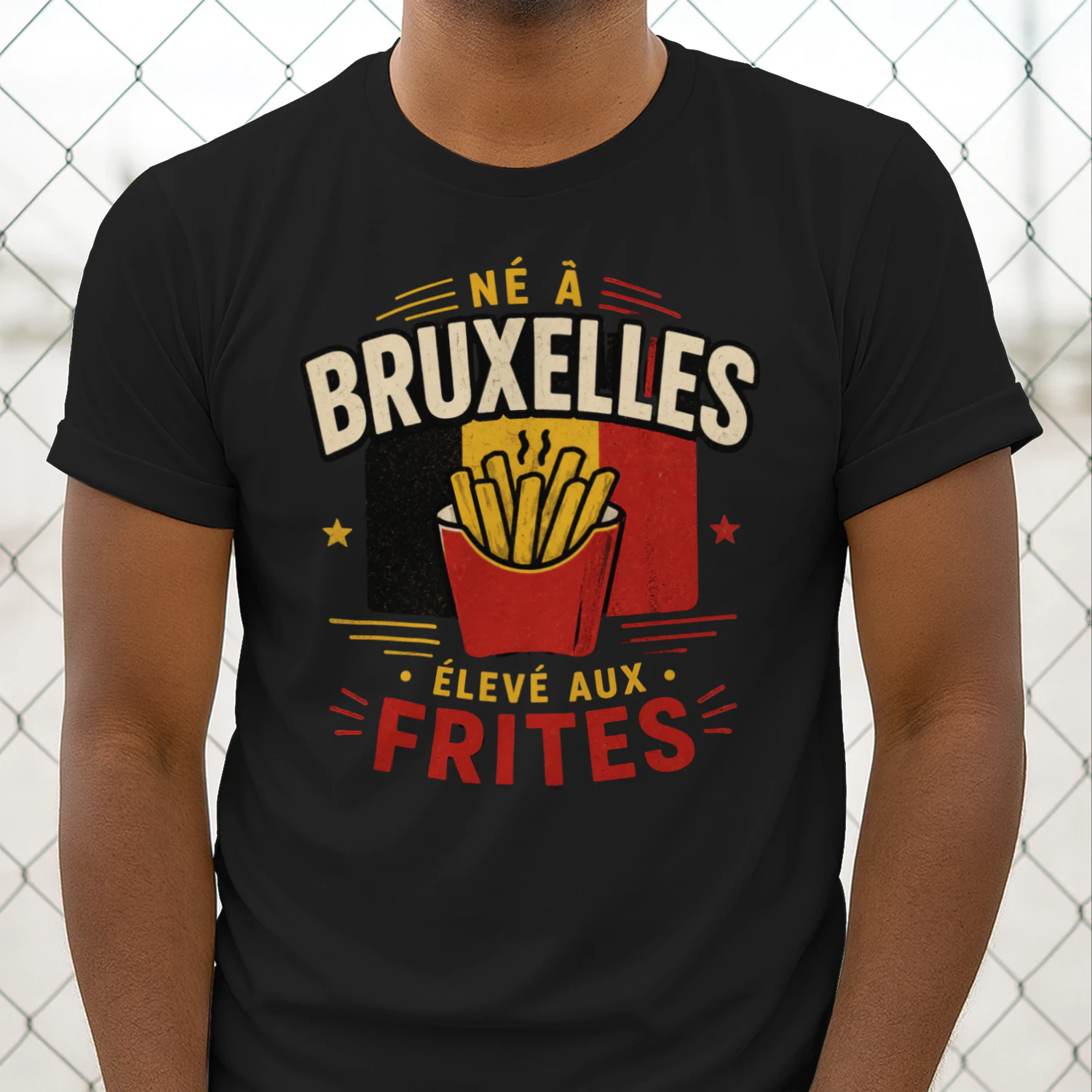 NÉ À BRUXELLES, ÉLEVÉ AUX FRITES