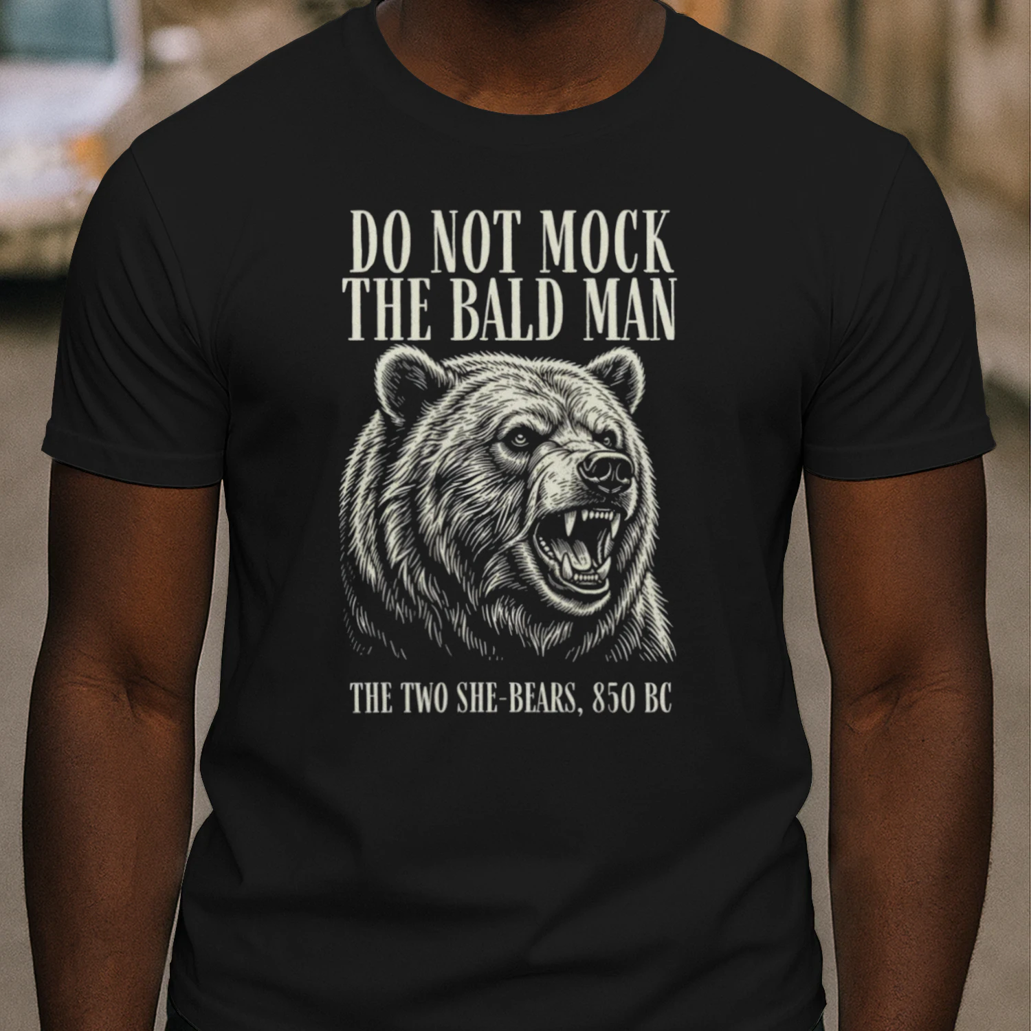 DO NOT MOCK THE BLAD MAN THE TWO SHE-BEARS 850 BC