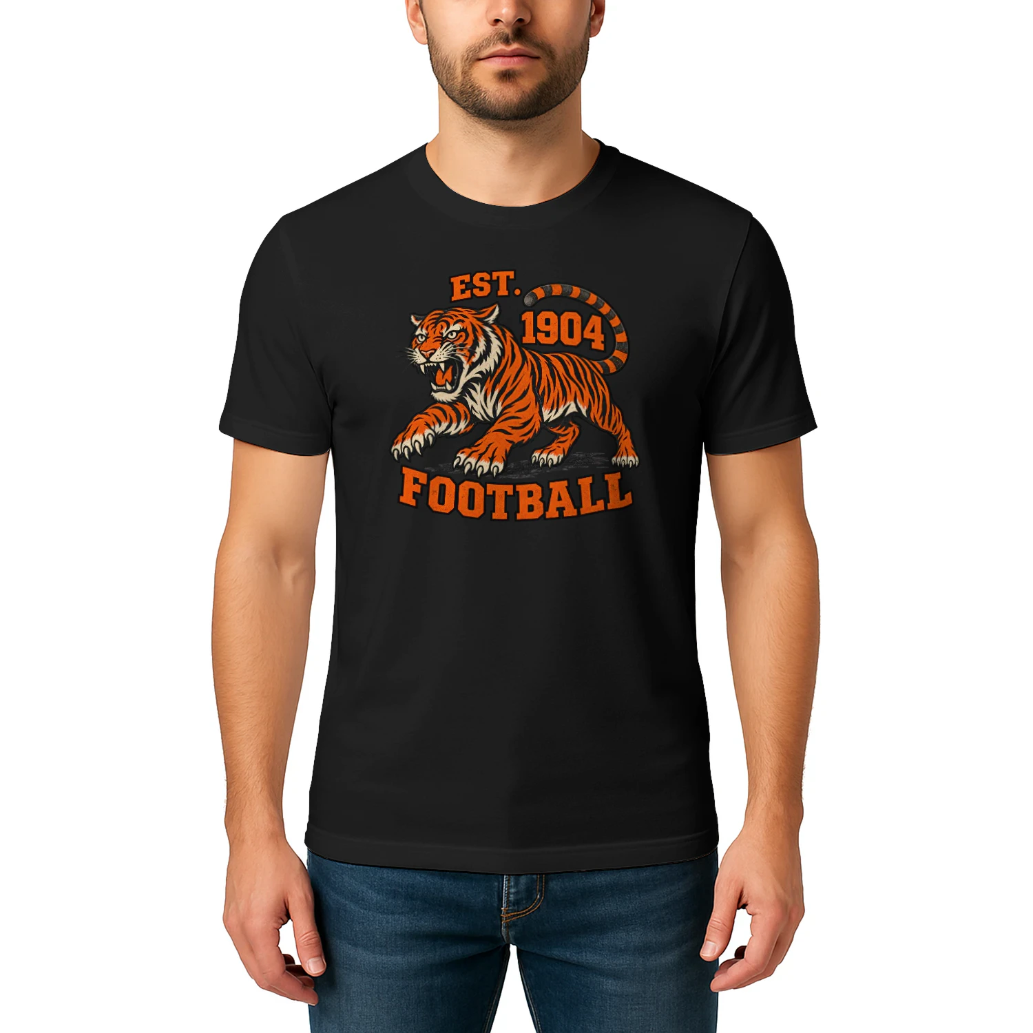 Vintage Tiger Football – Est. 1904