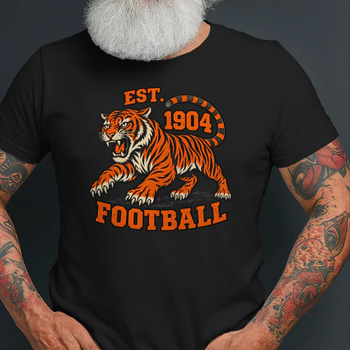 Vintage Tiger Football – Est. 1904
