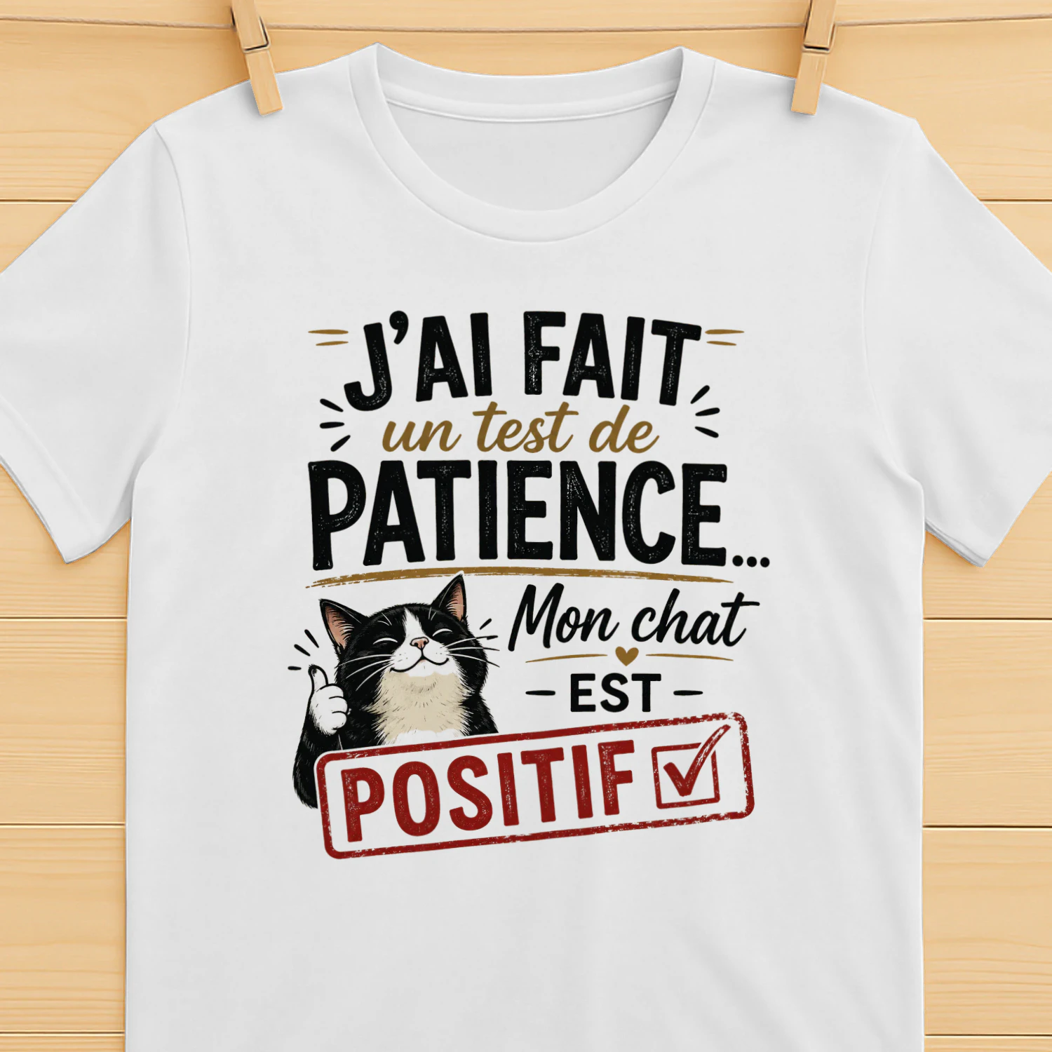 J'ai fait un test de patience... Mon chat est positif.🐾 