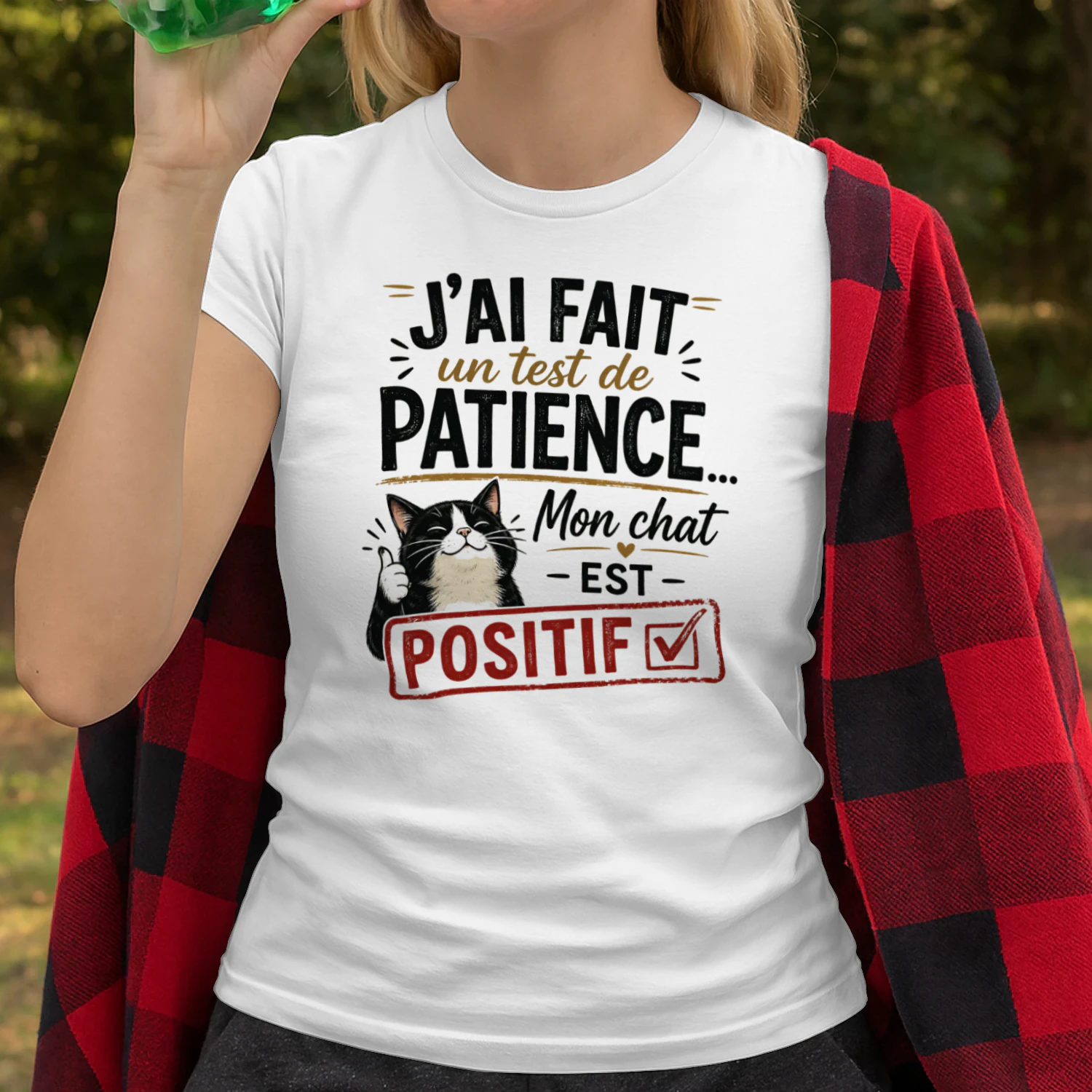 J'ai fait un test de patience... Mon chat est positif.🐾 