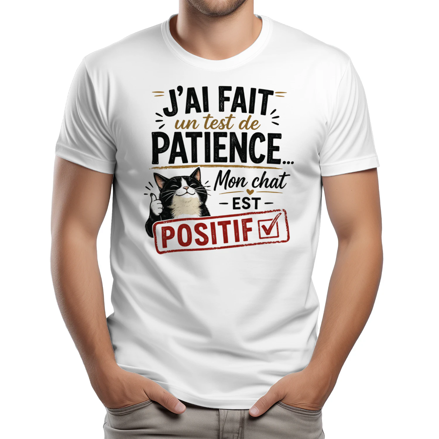 J'ai fait un test de patience... Mon chat est positif.🐾 