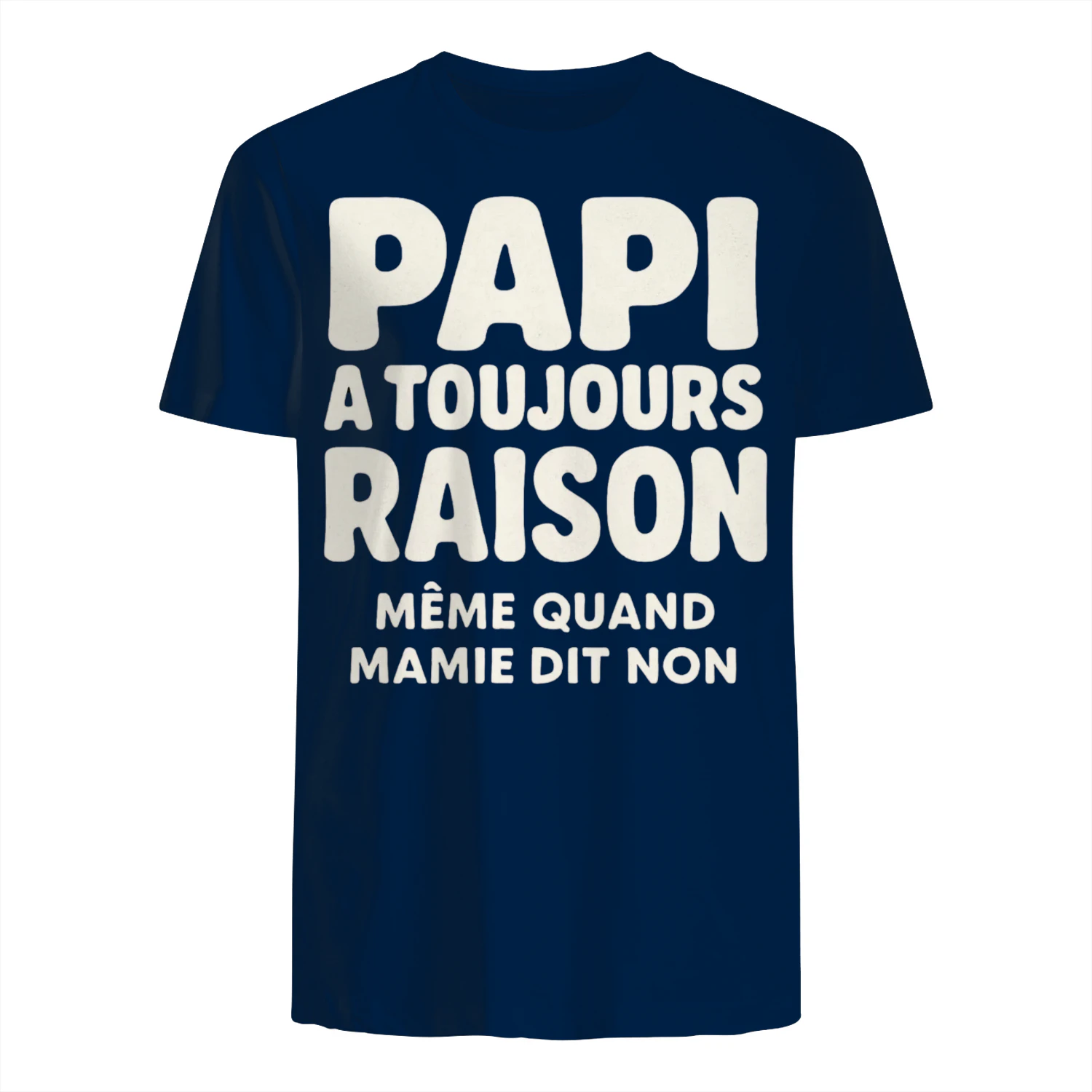 PAPI A TOUJOURS RAISON  MÊME QUAND MAMIE DIT NON