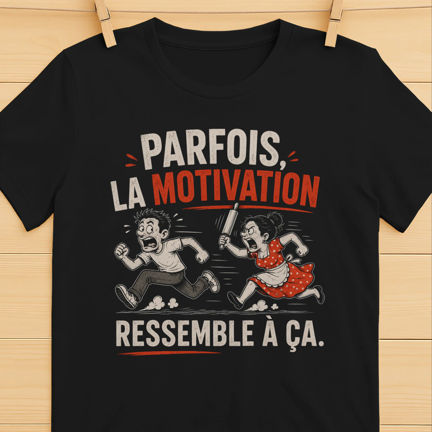 PARFOIS, LA MOTIVATION  RESSEMBLE À ÇA