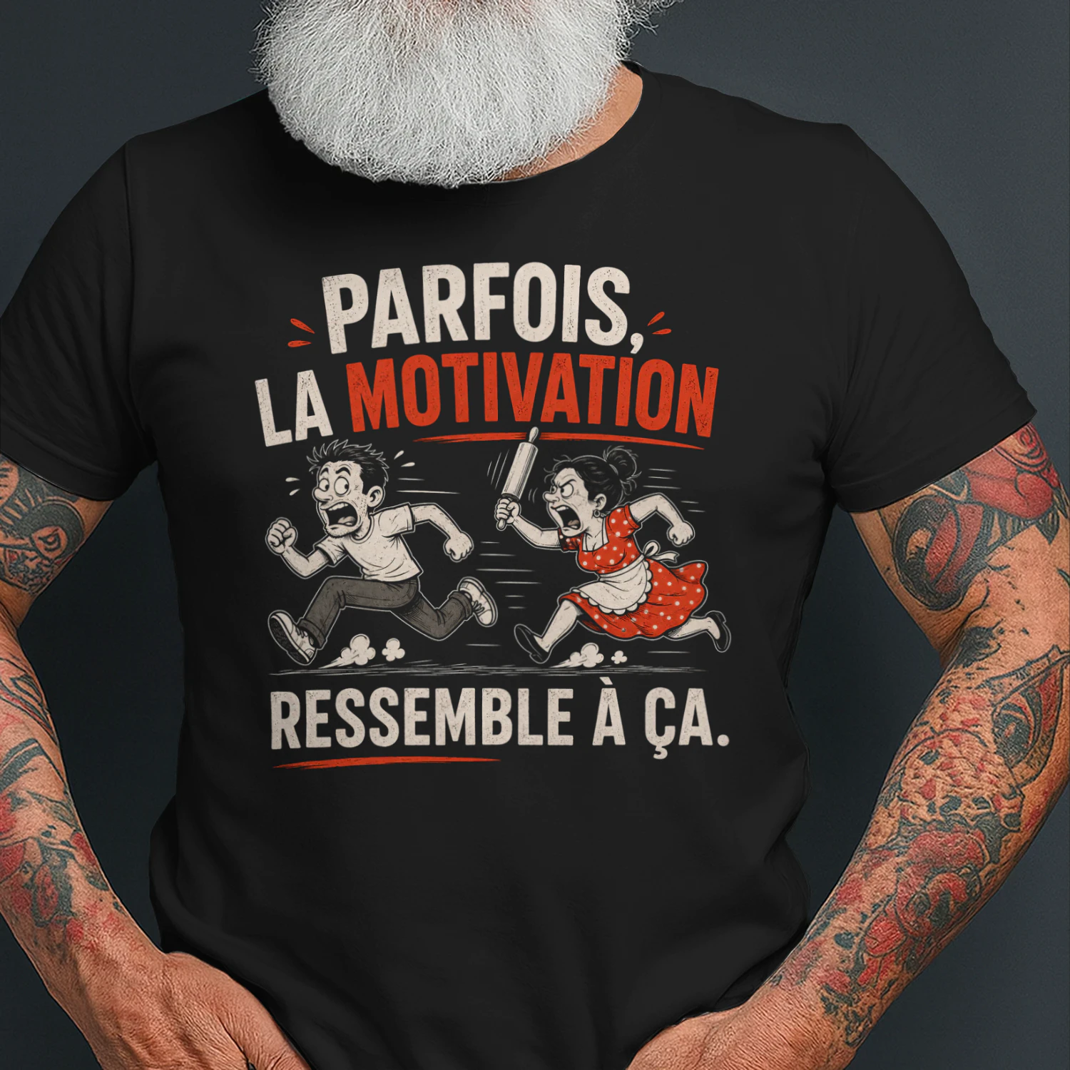 PARFOIS, LA MOTIVATION  RESSEMBLE À ÇA