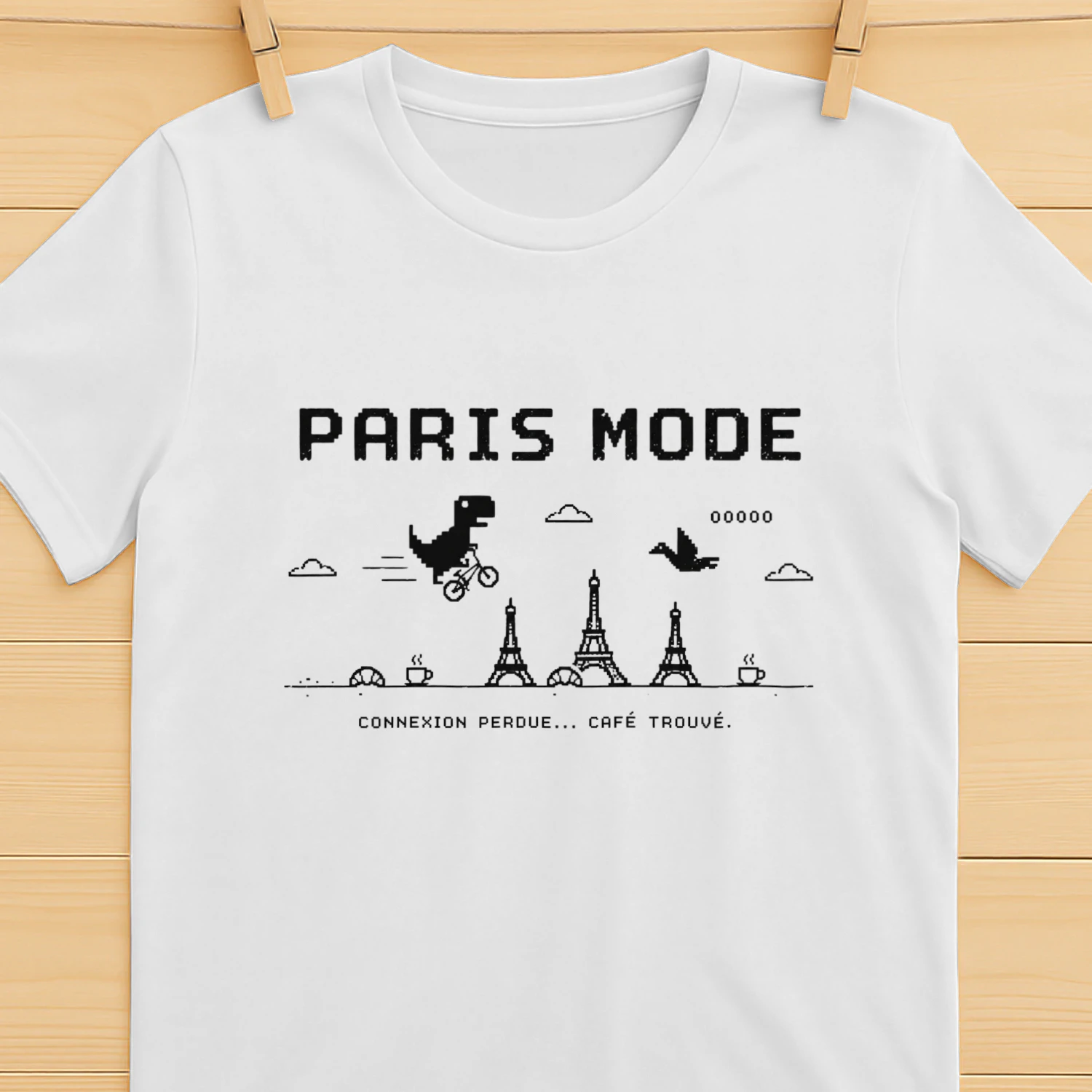 Funny Paris Gaming Shirt -édition limitée
