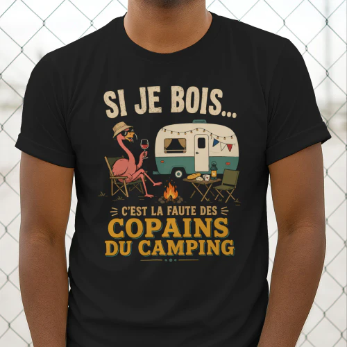 Si je bois...  C'est la faute des copains du camping.