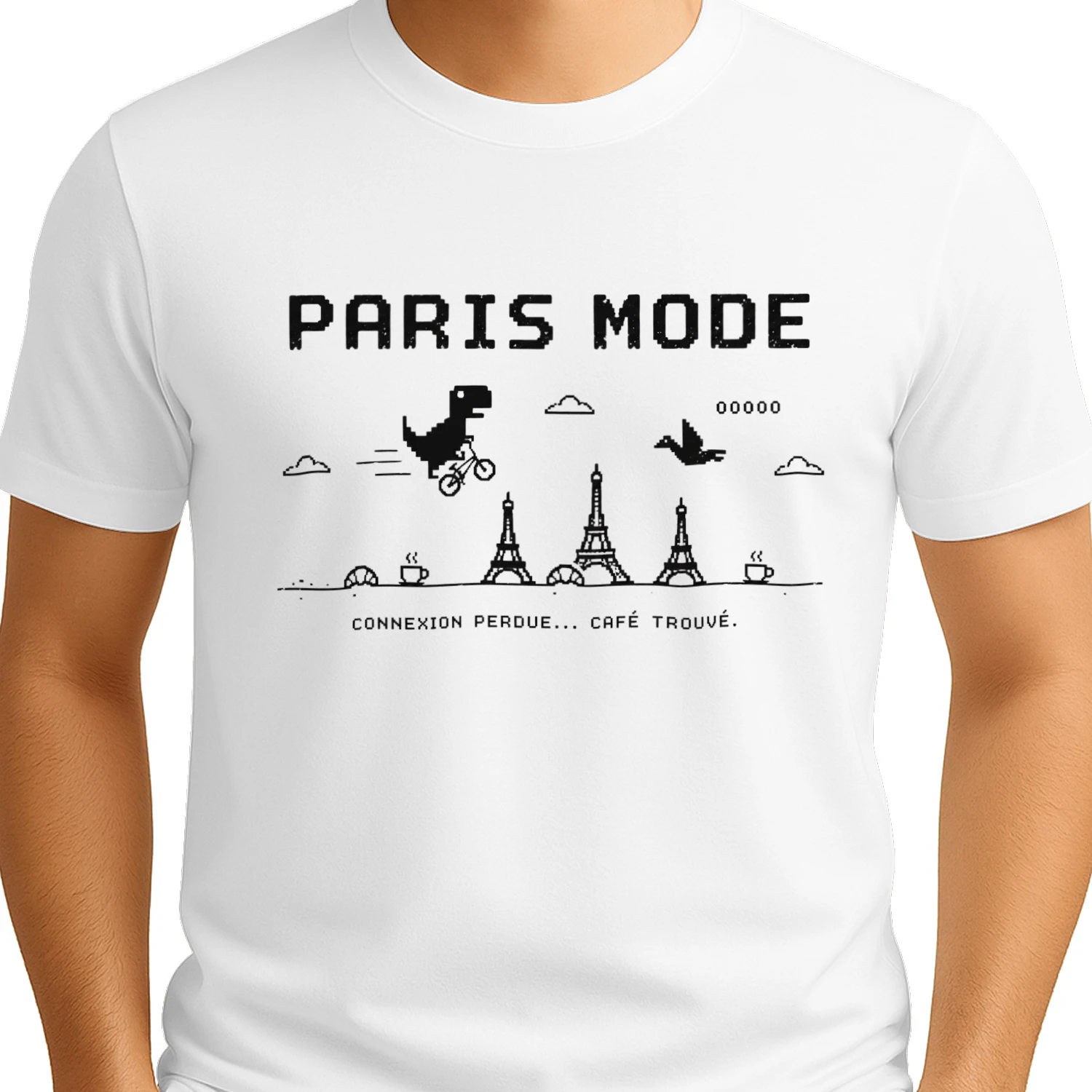 Funny Paris Gaming Shirt -édition limitée