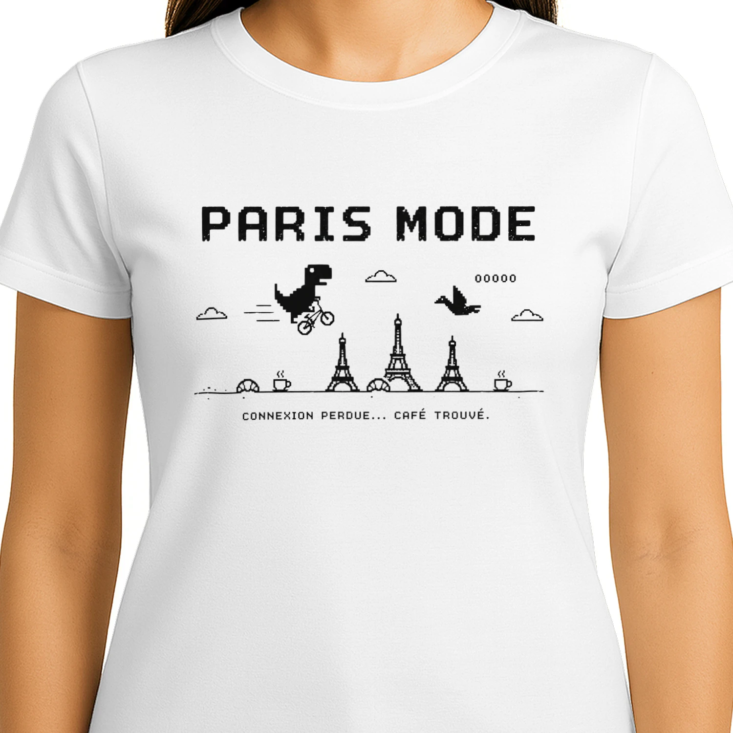 Funny Paris Gaming Shirt -édition limitée