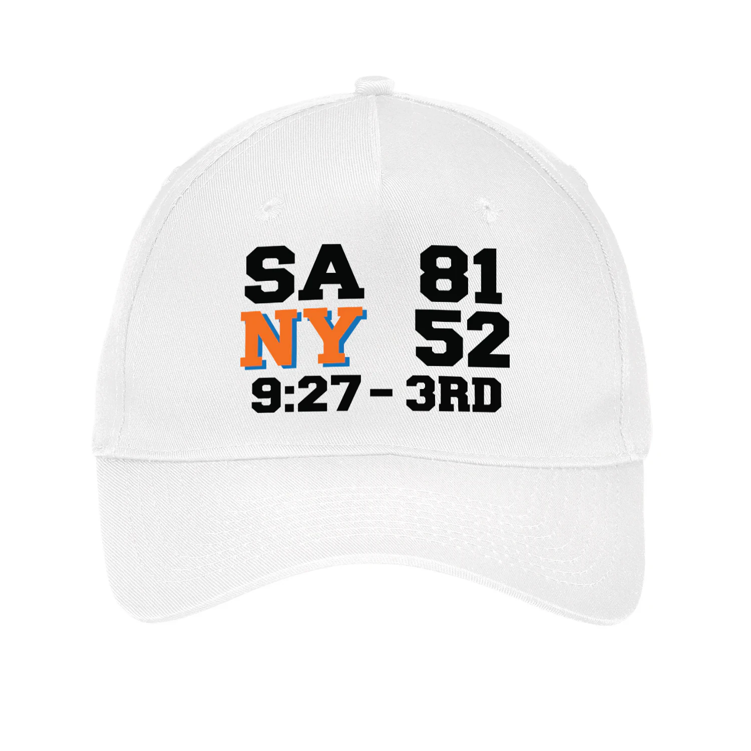 SA 81 NY 52 3rd Quarter Scoreboard Dad Hat